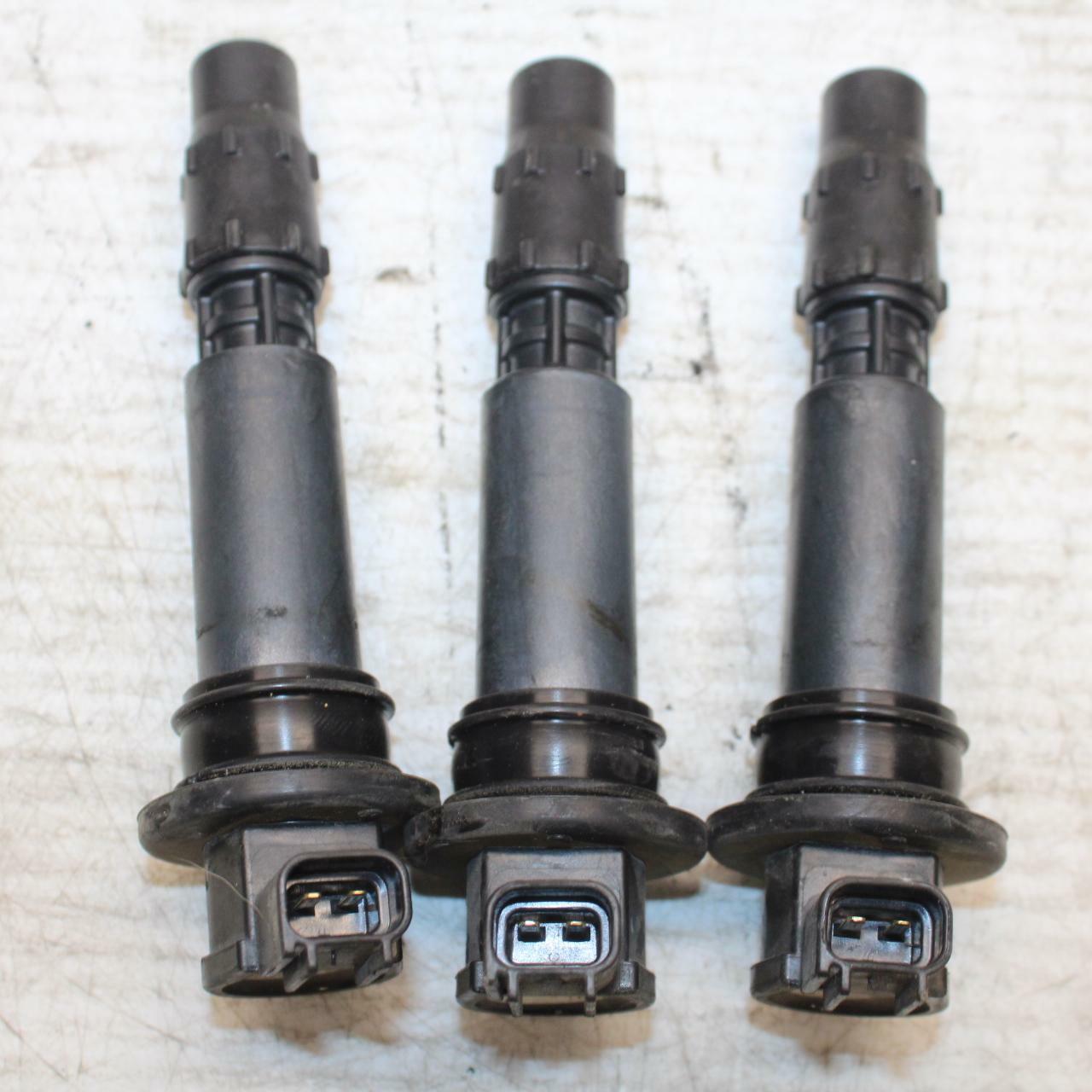 08-11 TRIUMPH SPEED TRIPLE IGNITION COILS COIL SPARK PLUG CAPS BB366