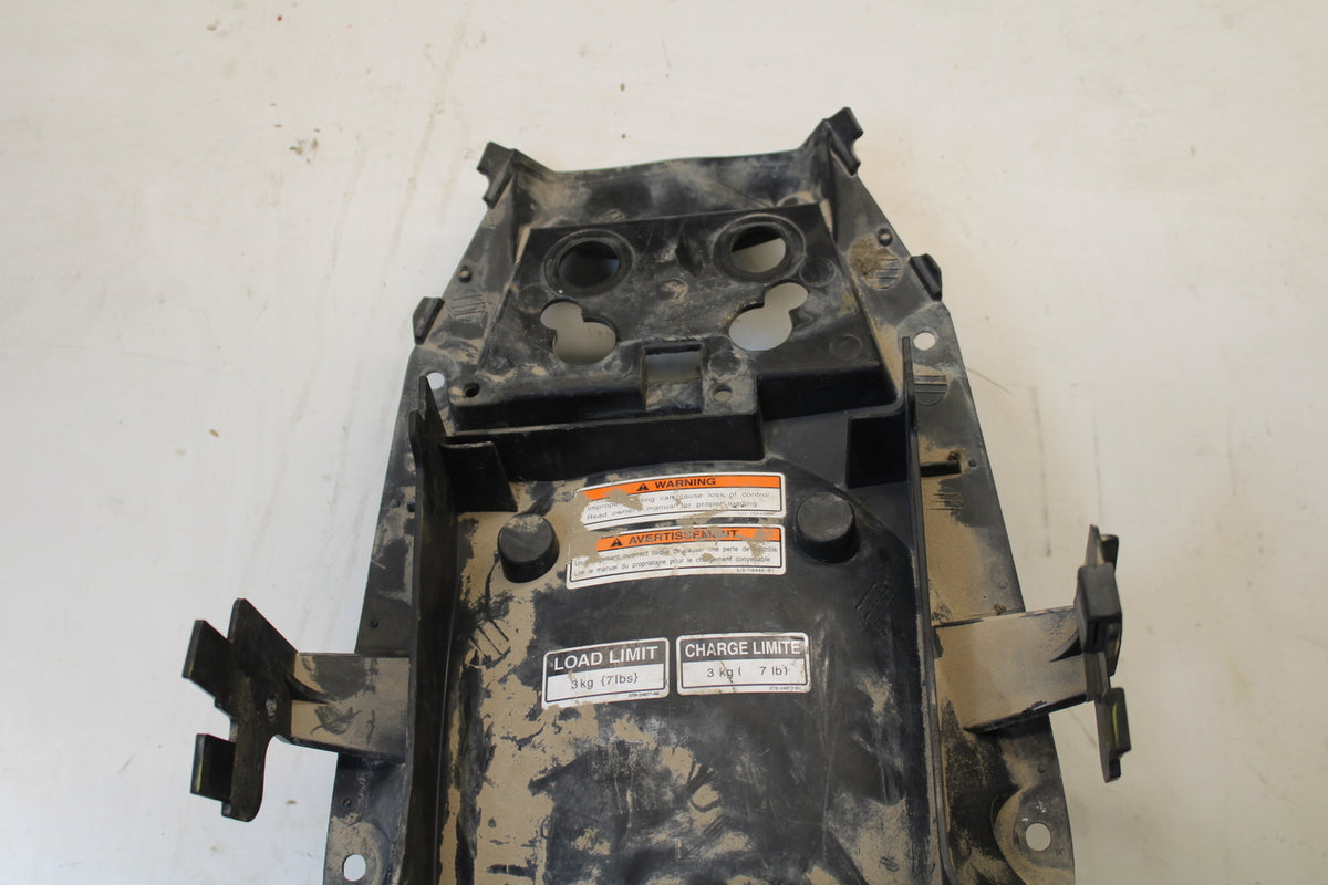09-15 YAMAHA FZ6R REAR BACK TAIL UNDERTAIL BATTERY TRAY PLASTIC BB686