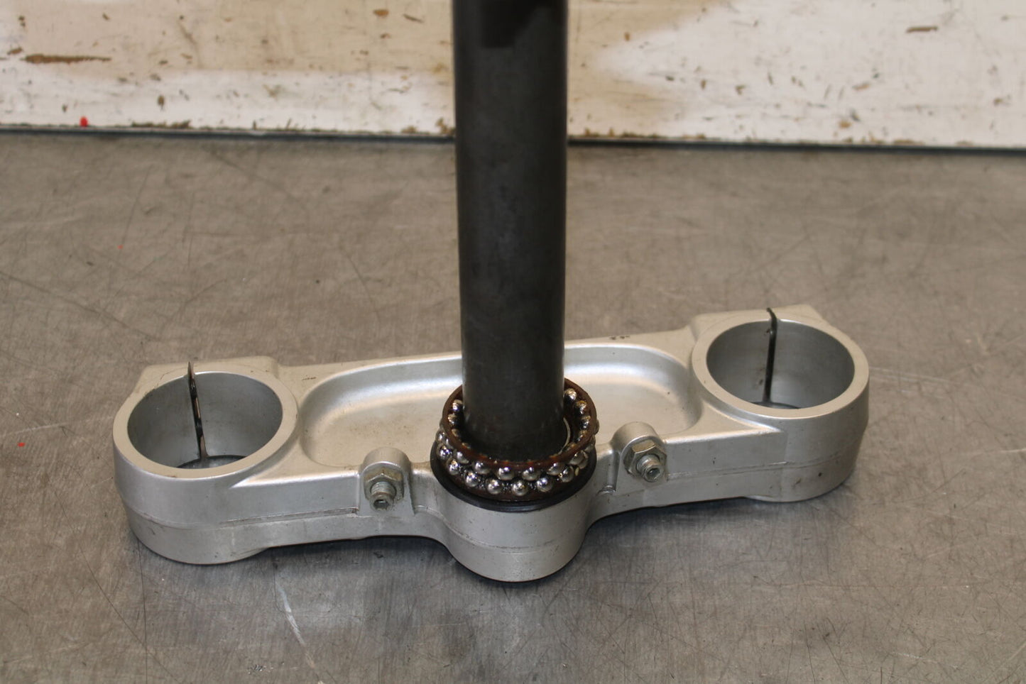 08-10 DUCATI 848 FRONT FORKS CLAMP TRIPLE TREE STEM SET BB705