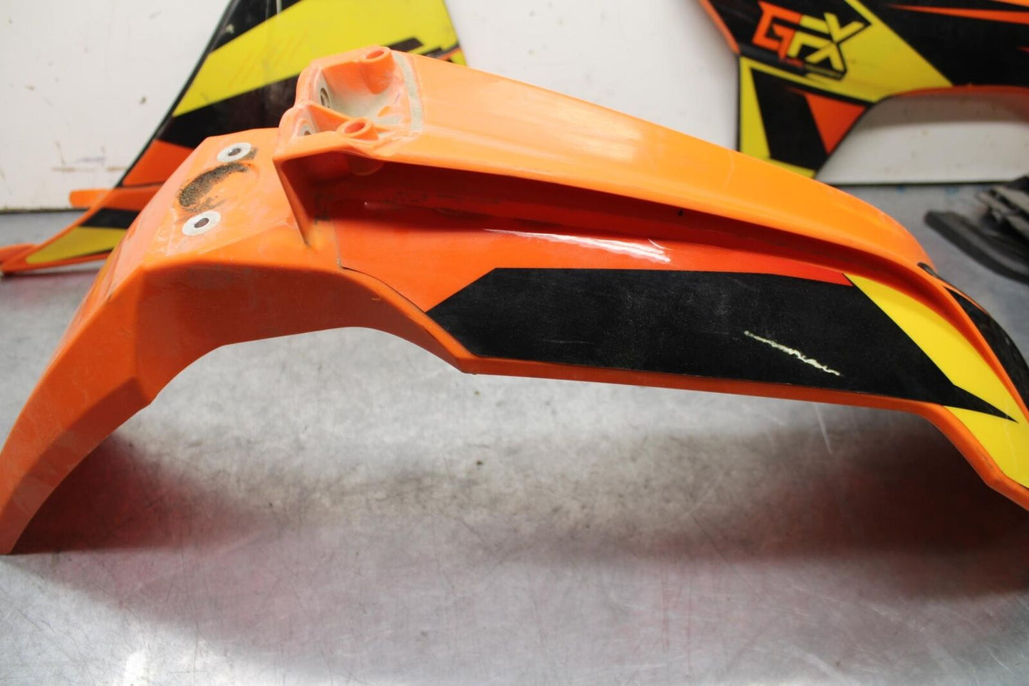 13 KTM 350 SXF PLASTICS BODY KIT FENDERS FAIRINGS COWLS BB104