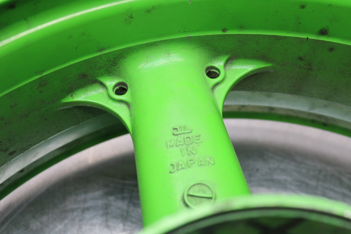00-02 KAWASAKI NINJA ZX6R REAR WHEEL BACK RIM & ROTOR BB750