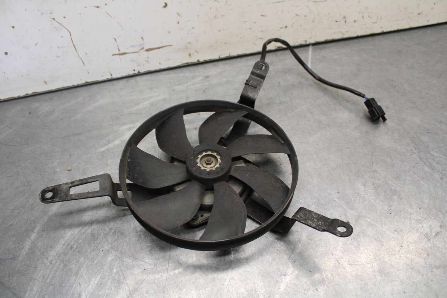 09-12 KAWASAKI NINJA ZX6R ENGINE RADIATOR COOLING FAN 59502-0046 BB656