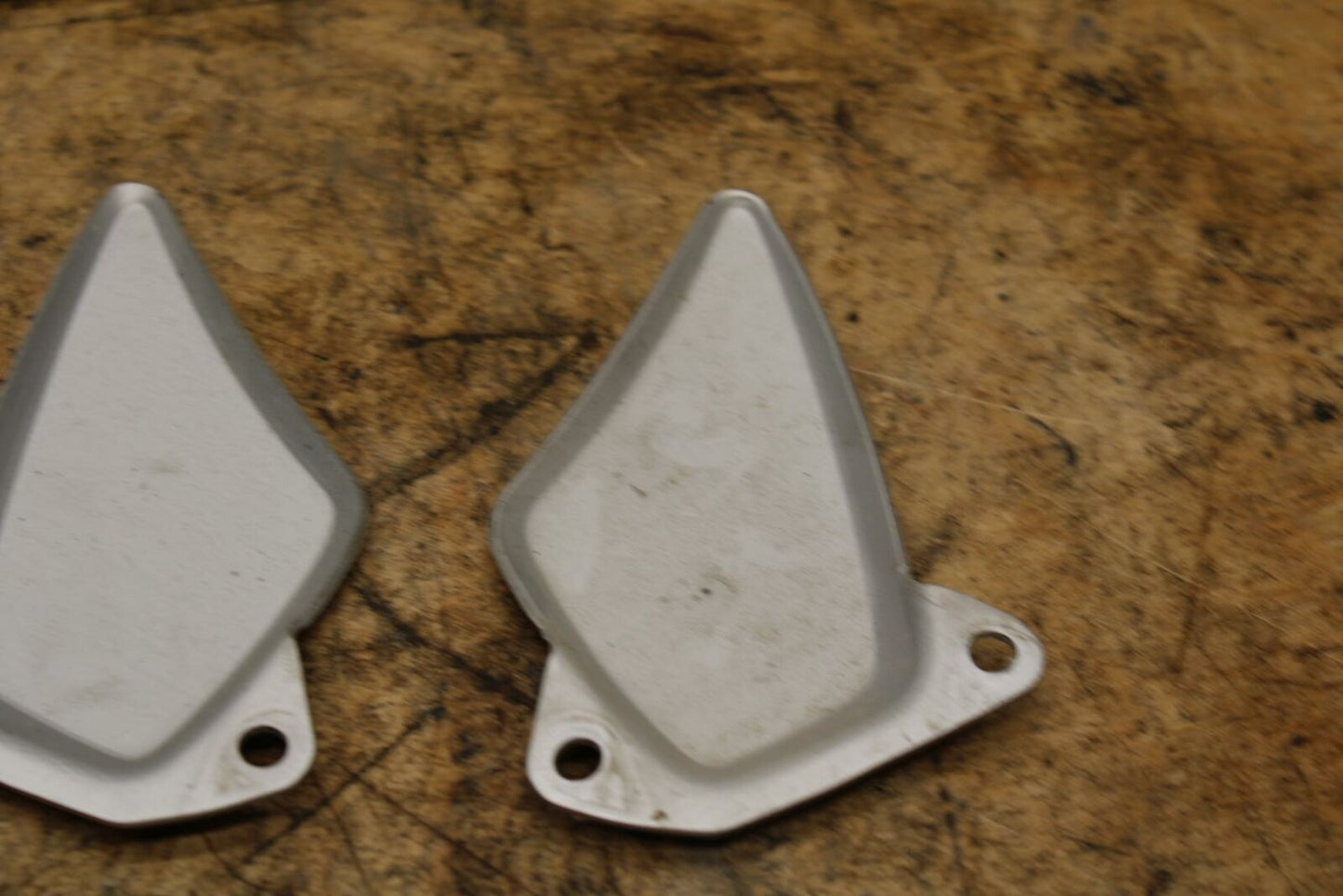 04-07 DUCATI ST3 LEFT & RIGHT REARSET REAR SET HEEL GUARD COVER BB347