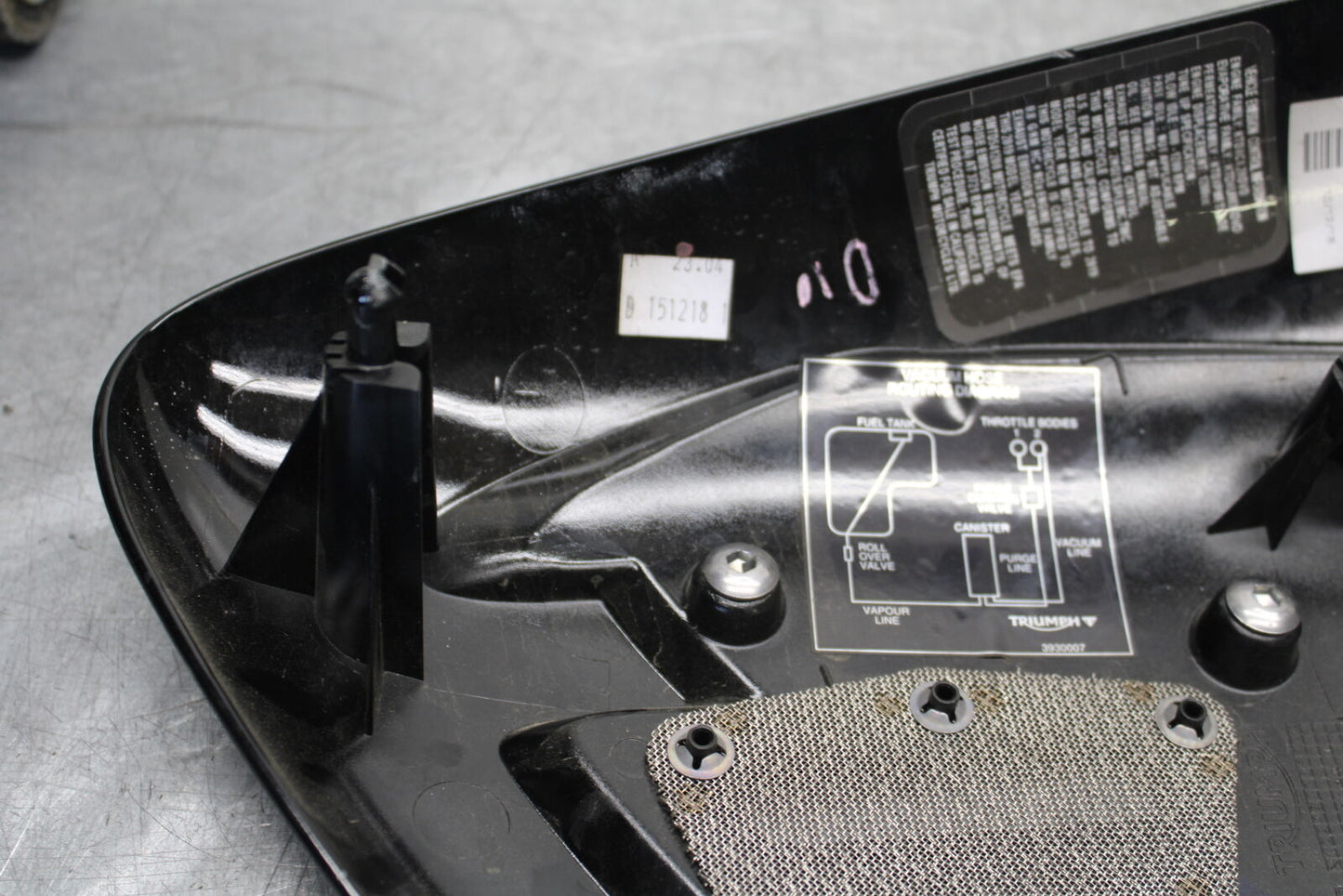 19-21 TRIUMPH SPEED TWIN 1200 RIGHT LEFT FRAME MID SIDE COVERS PANELS TRIM BB653