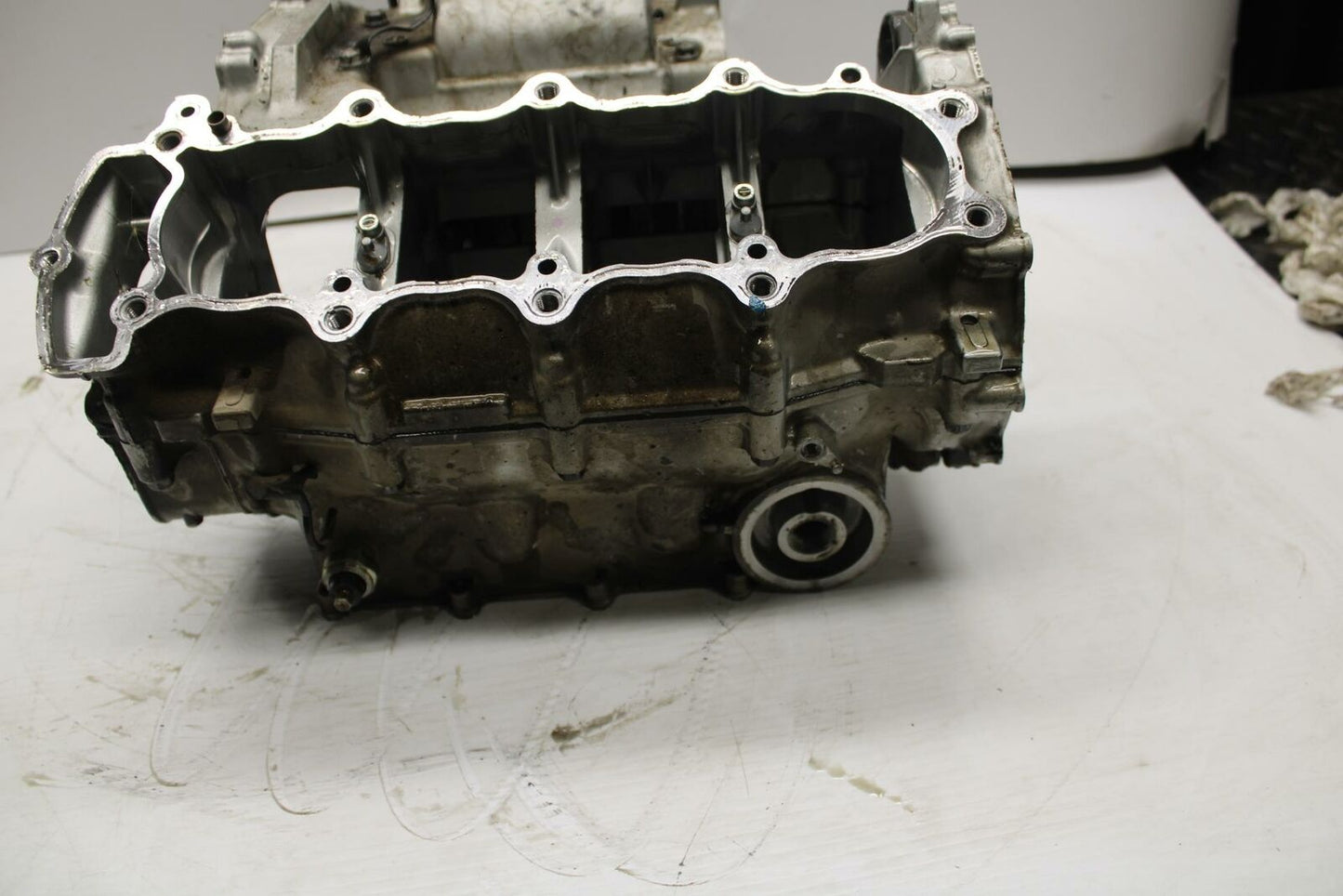 03 KAWASAKI NINJA ZX6RR ZX600K ENGINE MOTOR CRANKCASE CRANK CASES BLOCK BB264