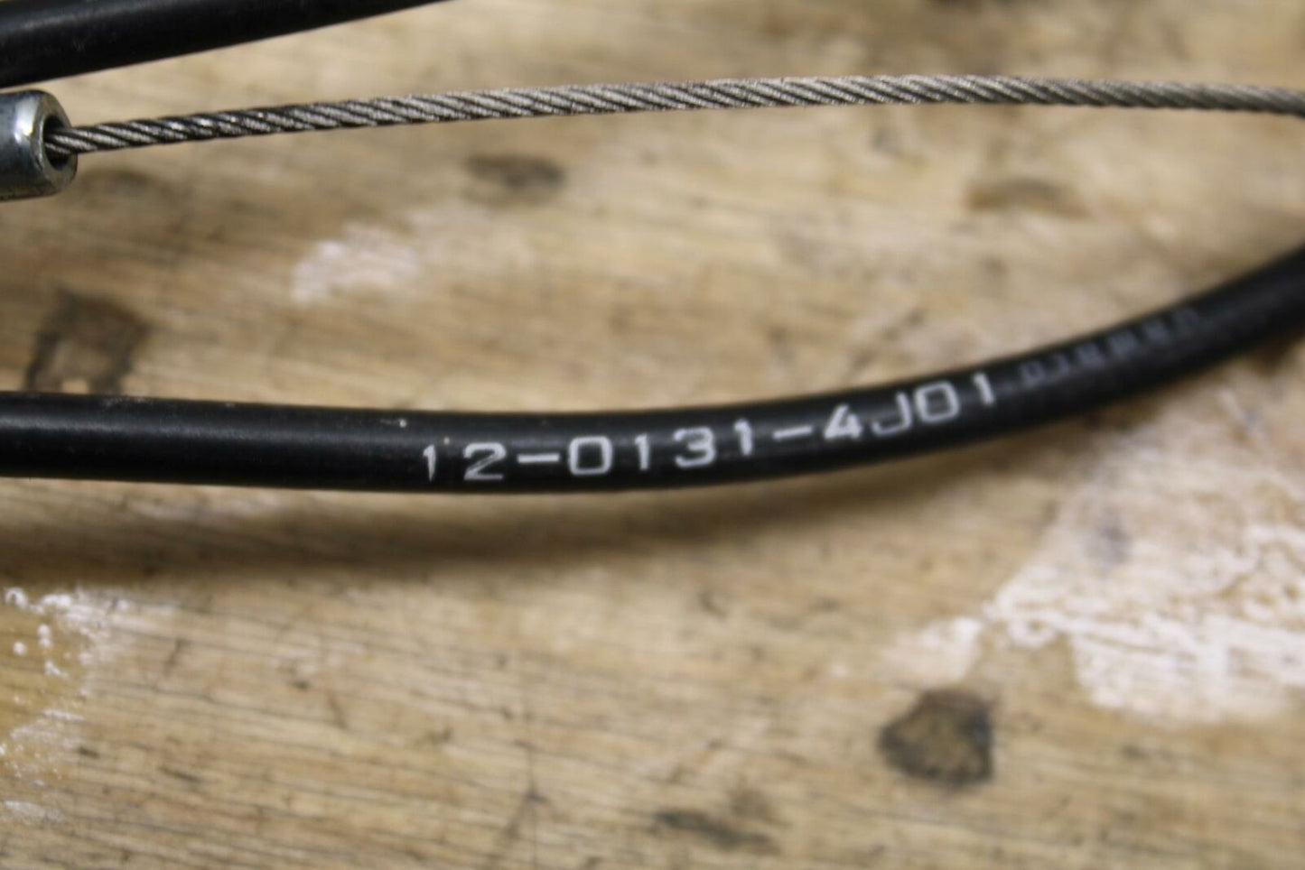 04-05 KAWASAKI NINJA ZX10R THROTTLE CABLES LINES BB322