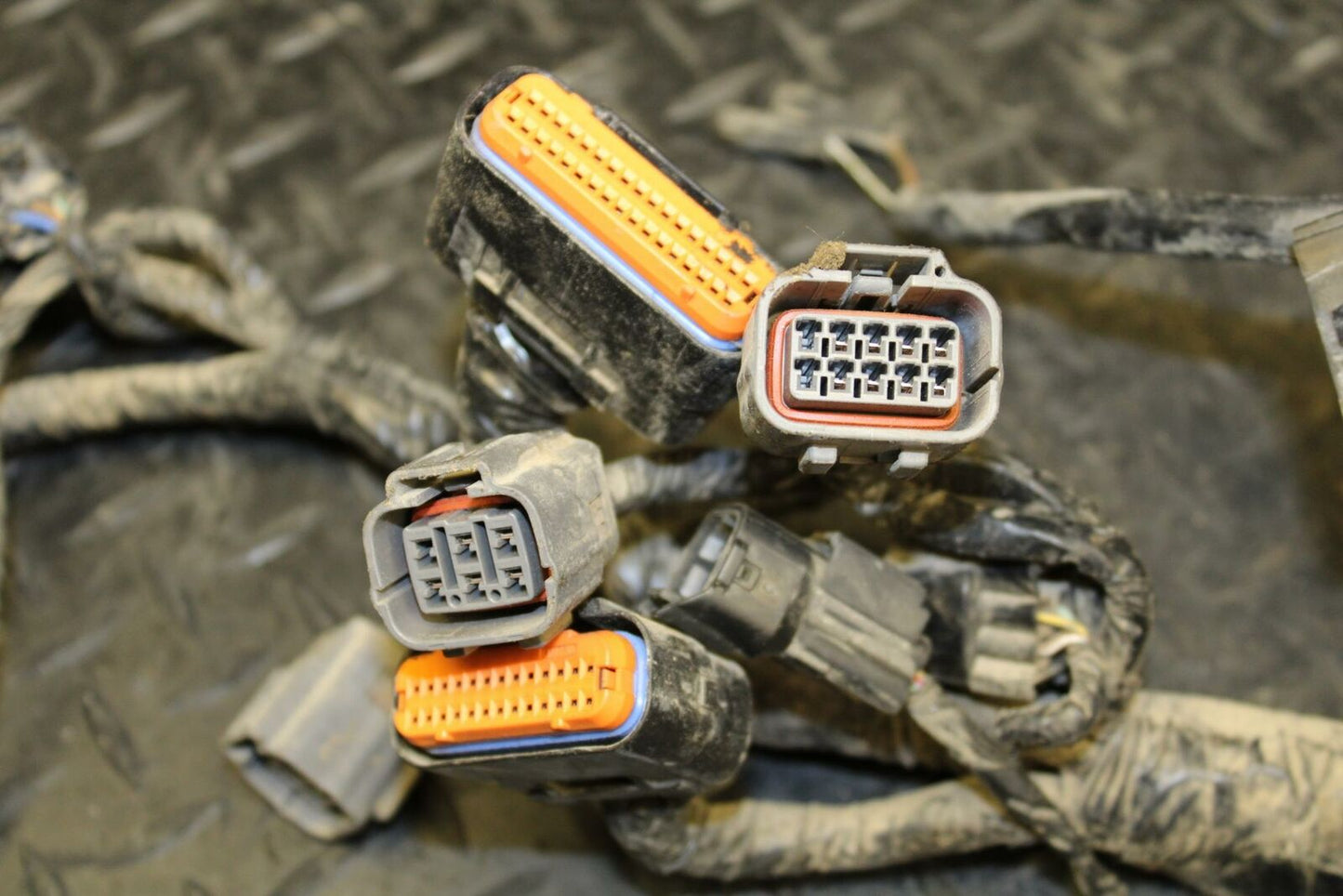 06-07 KAWASAKI NINJA ZX10R MAIN ENGINE WIRING HARNESS MOTOR WIRE LOOM BB186