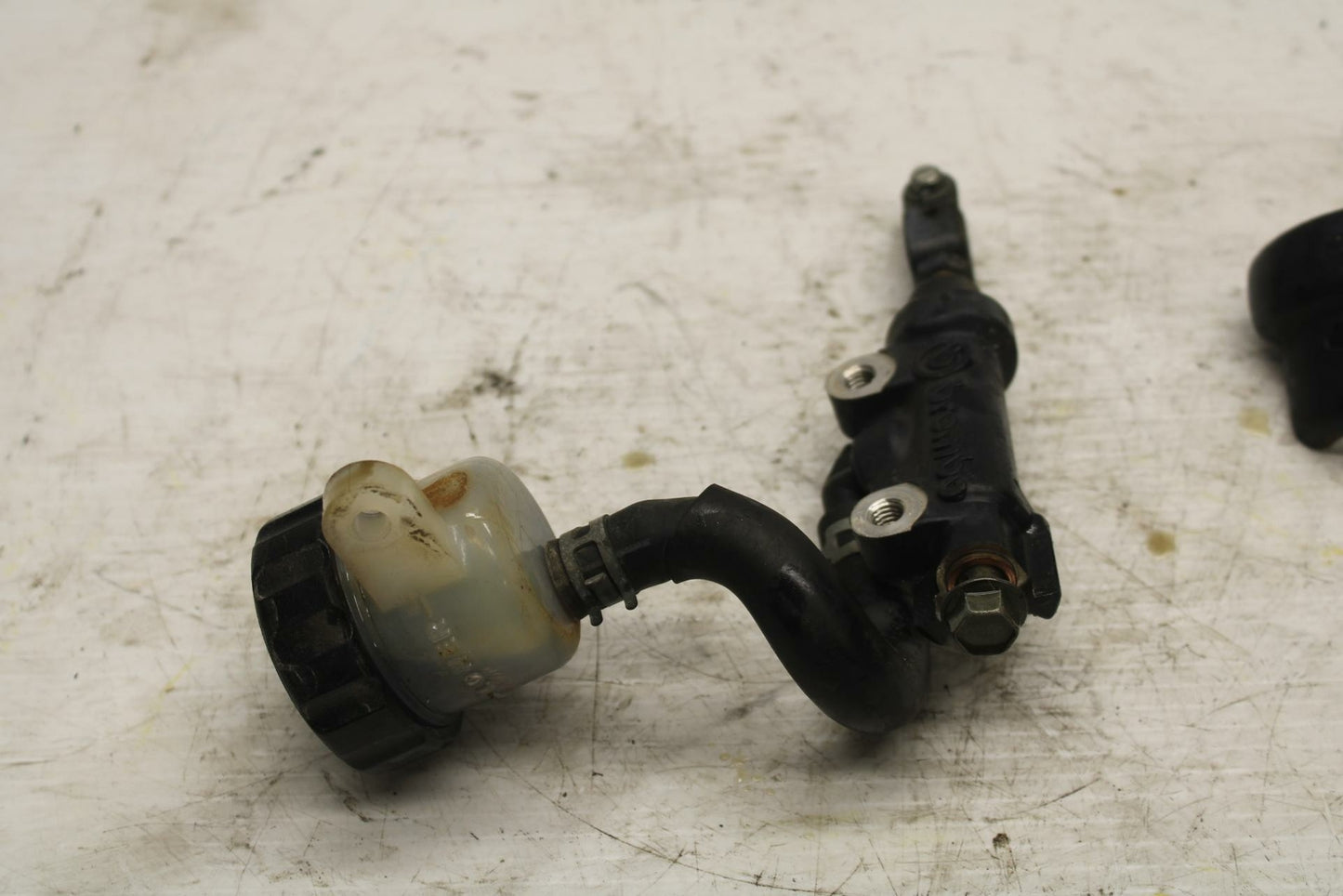 03-04 YAMAHA ROAD STAR 1600 REAR BACK BRAKE MASTER CYLINDER W RESERVOIR BB279
