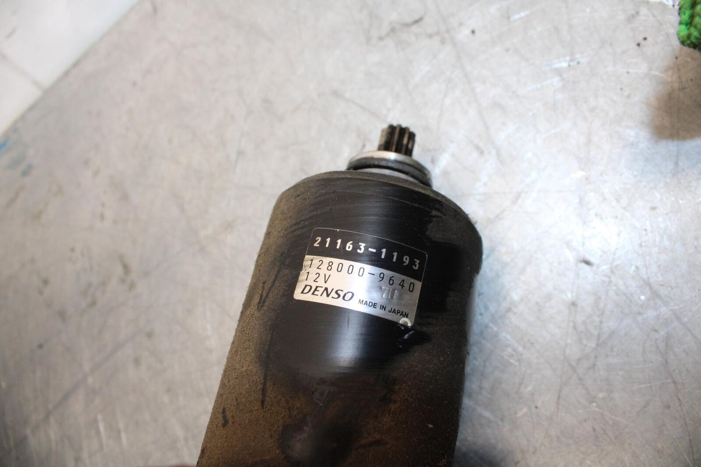 96-03 KAWASAKI NINJA ZX7R ENGINE STARTING STARTER MOTOR -DC 12V BB438