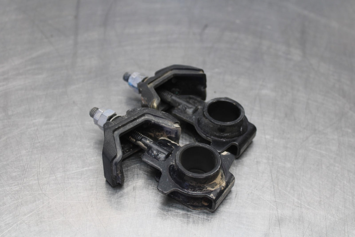 23 KAWASAKI NINJA 650 EX650 SWINGARM CHAIN TENSIONER ADJUSTMENT BRACKETS BB920