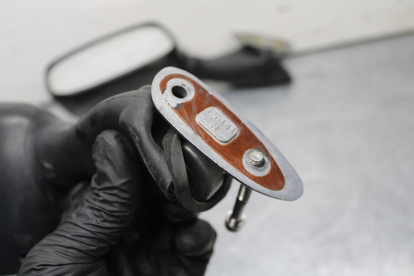 01-03 SUZUKI GSXR600 PAIR SET LEFT RIGHT MIRRORS REARVIEW BB633