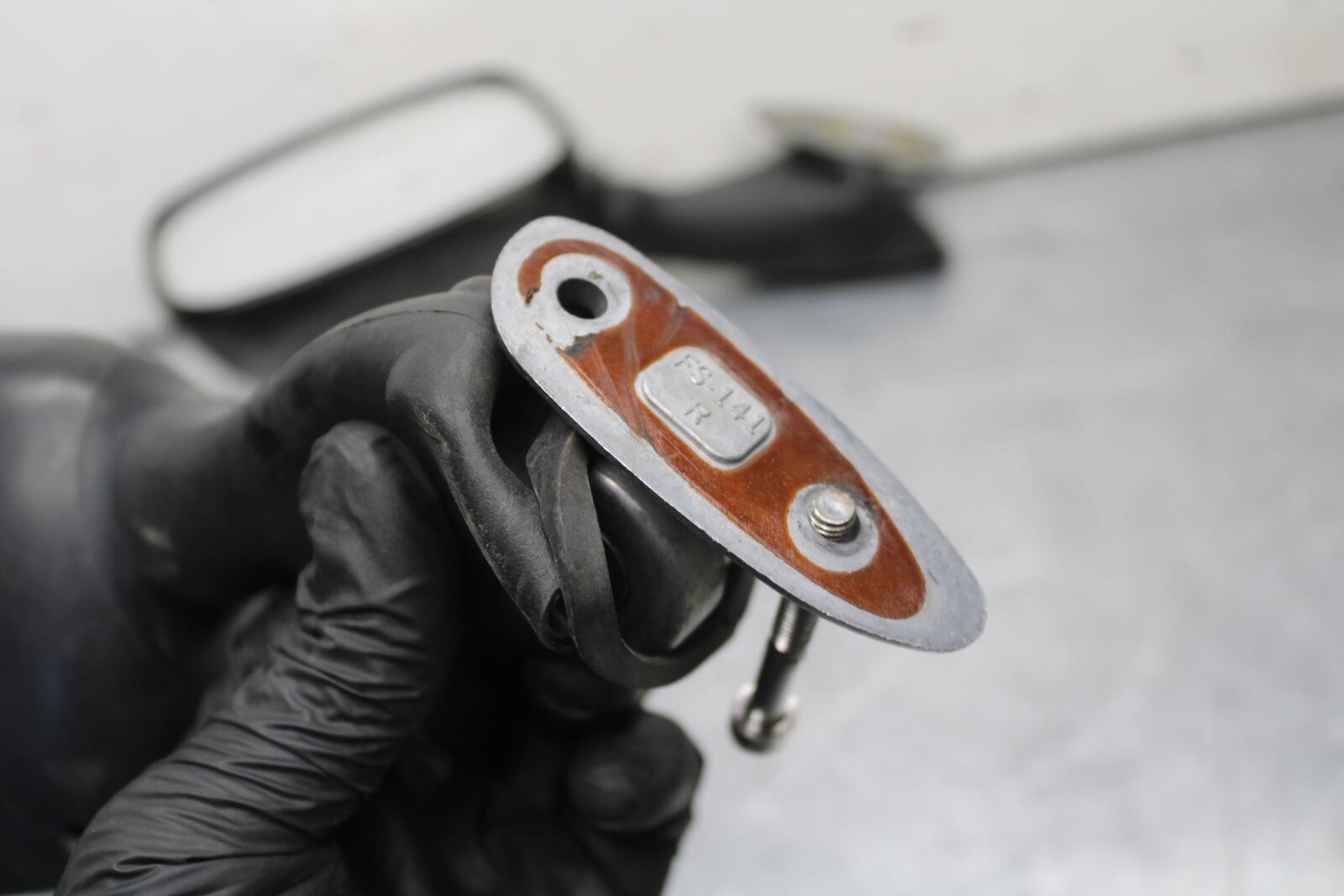 01-03 SUZUKI GSXR600 PAIR SET LEFT RIGHT MIRRORS REARVIEW BB633