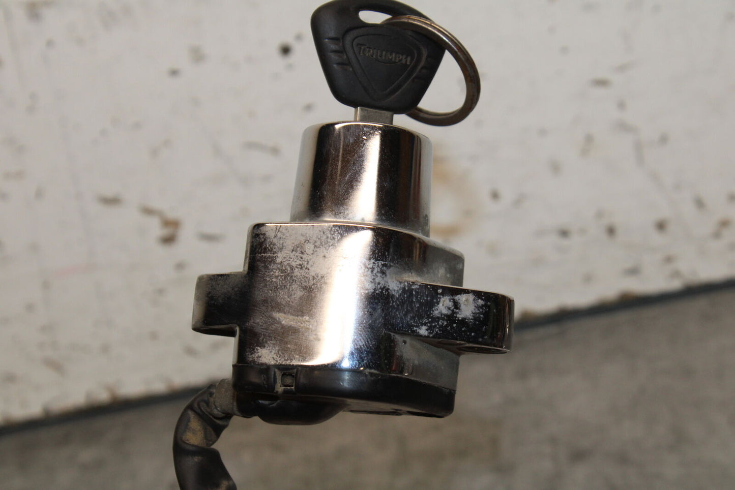 14-16 TRIUMPH AMERICA LT IGNITION LOCK W KEY BB720