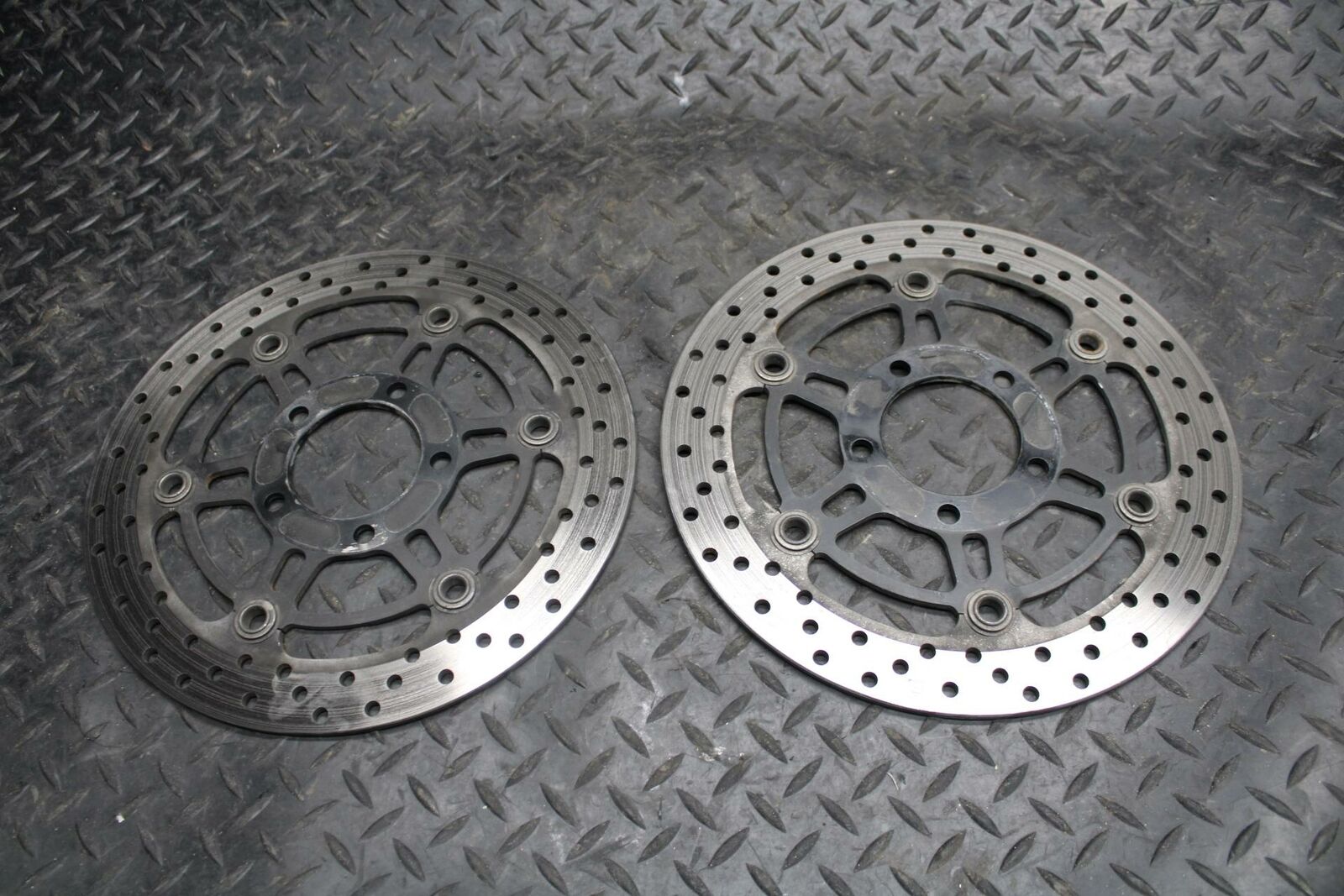 03 SUZUKI SV650S FRONT LEFT RIGHT BRAKE ROTORS DISCS BB219