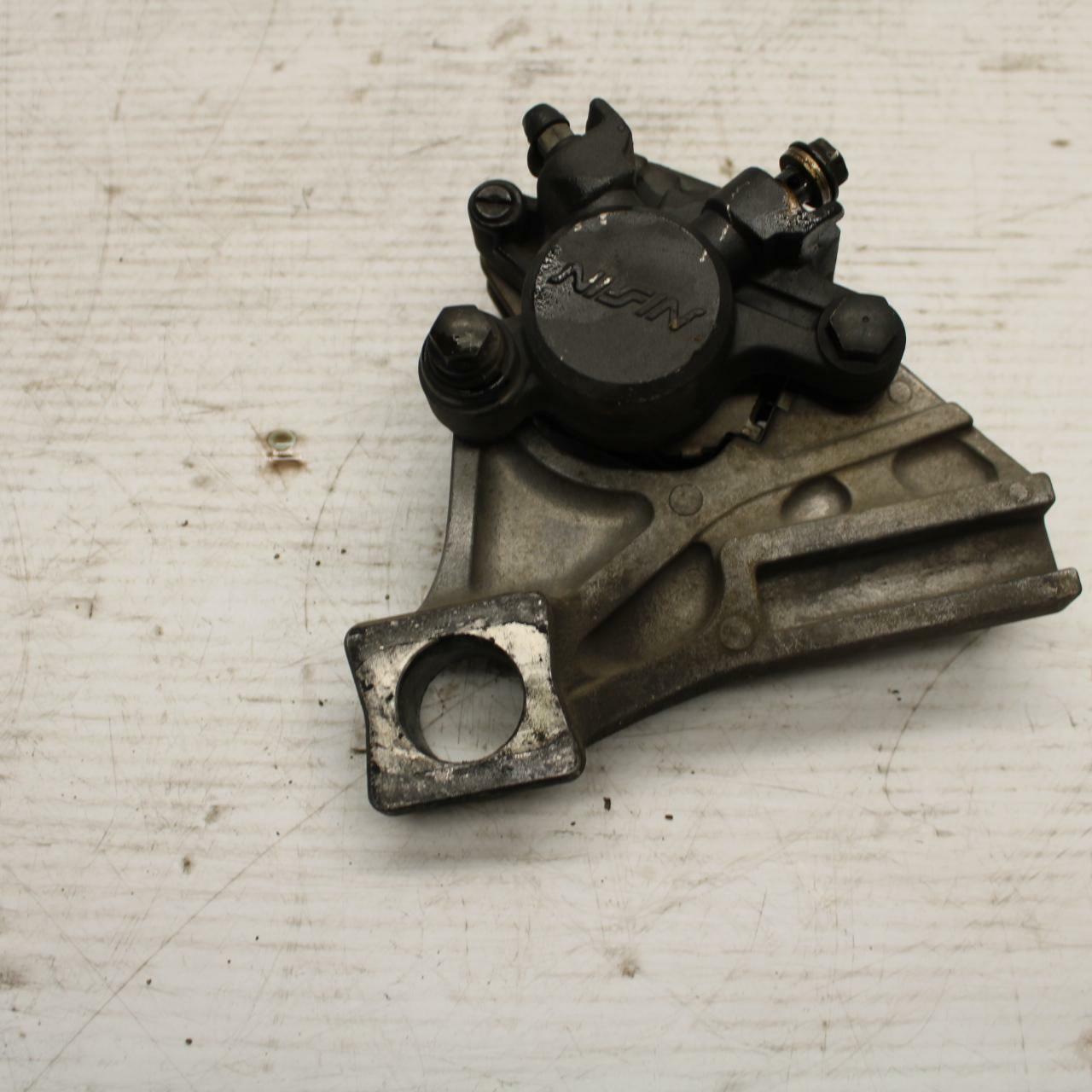 03-05 SUZUKI SV1000 REAR BACK BRAKE CALIPER W MOUNT BRACKET BB296