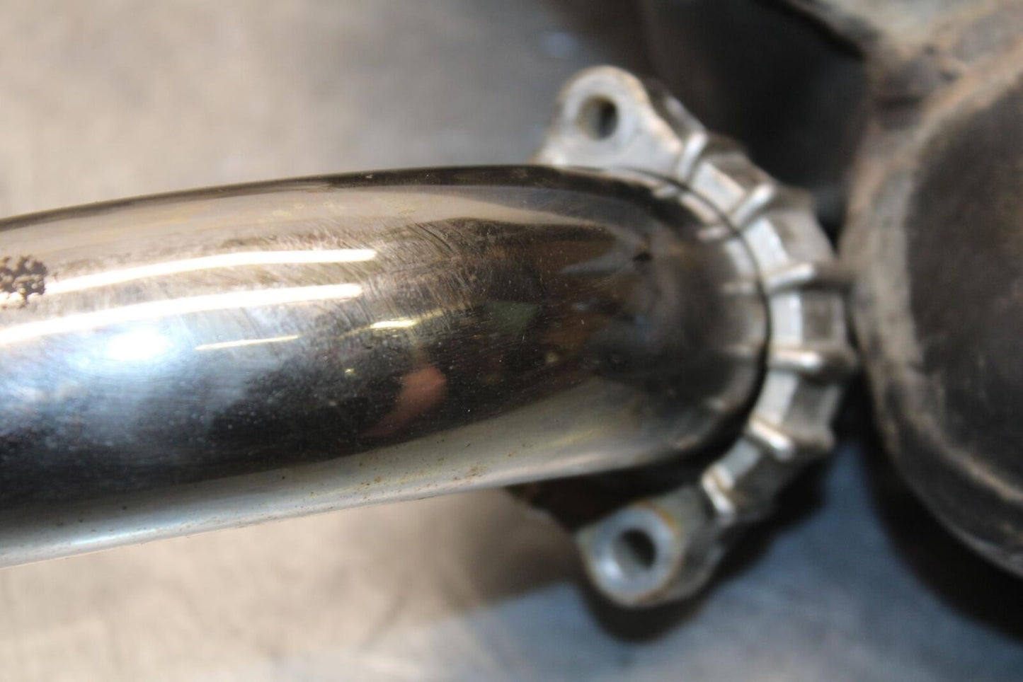 1985 Honda Shadow 500 VT500C EXHAUST HEADERS PIPES COLLECTOR BB615