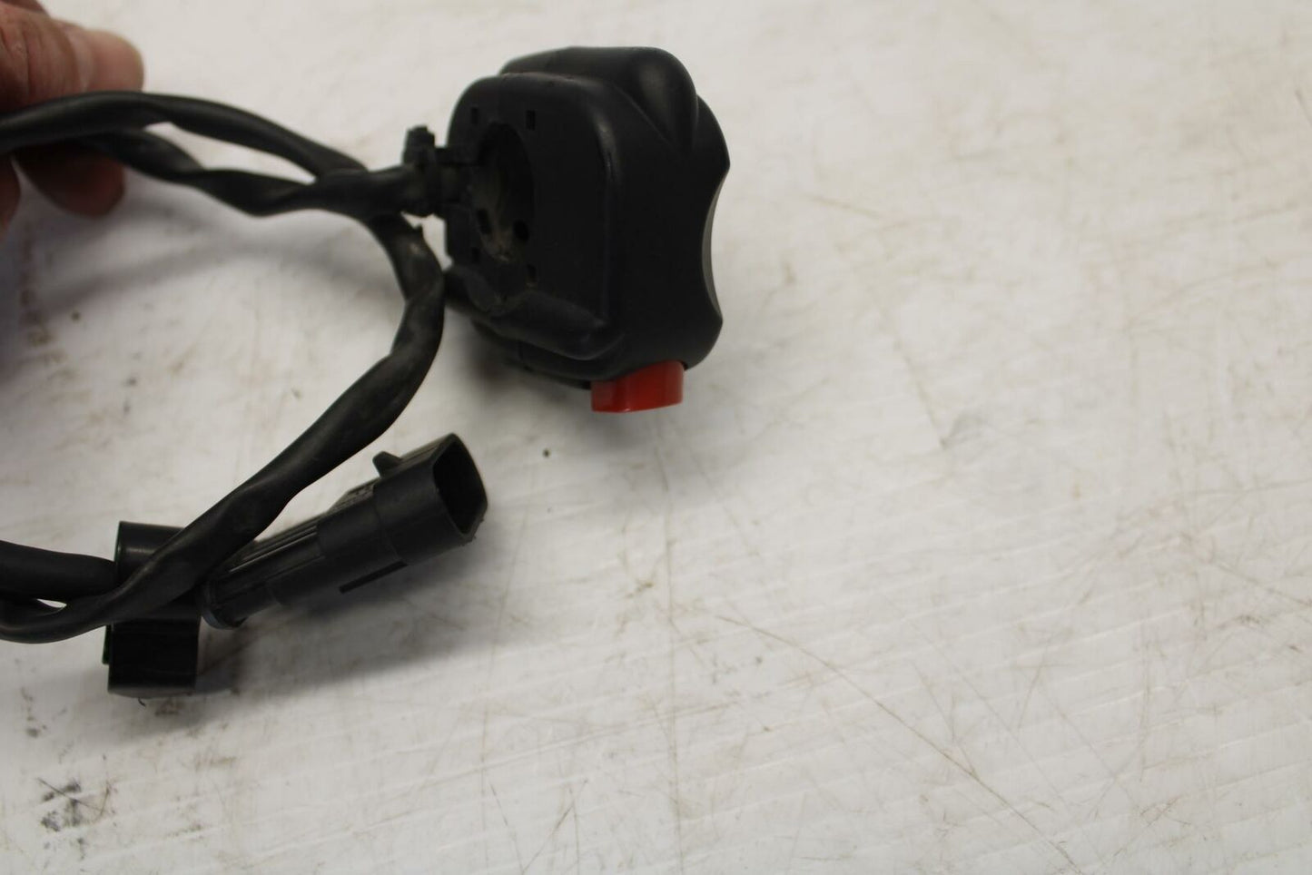 10-11 APRILIA RSV4 RIGHT CLIP ON HANDLE KILL OFF START SWITCH SWITCHES BB268