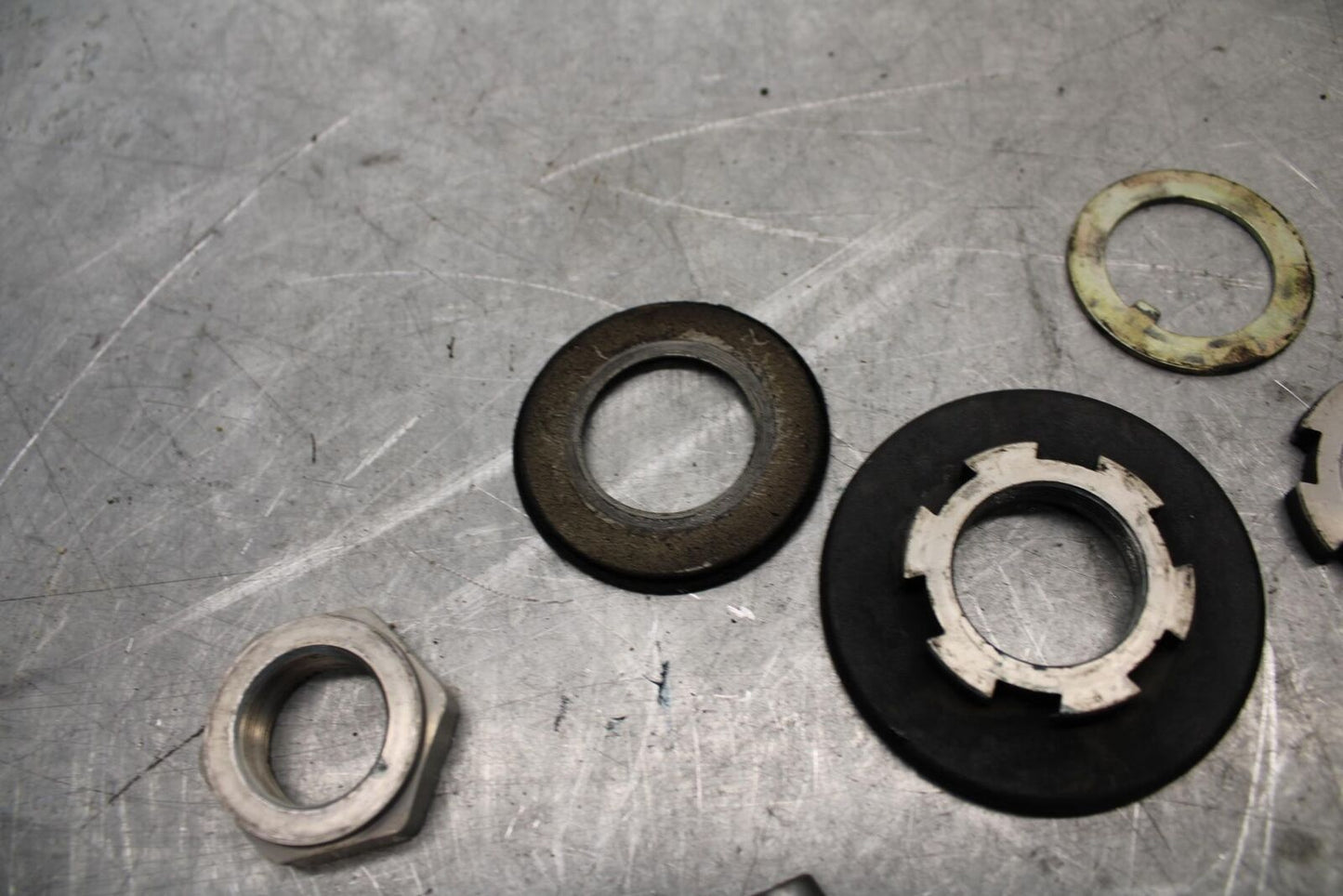 2006 Triumph Daytona 675 Triple CLAMP LOWER TRIPLE TREE STEM NUT BOLT BB434