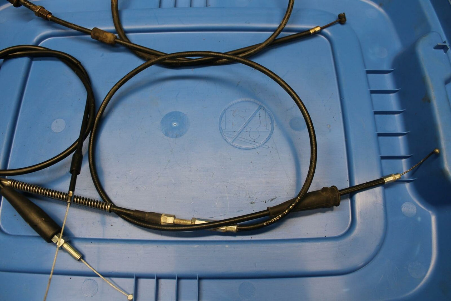 85-86 SUZUKI QUADRACER 250 CLUTCH CABLE THROTTLE LINE SPARES BB210