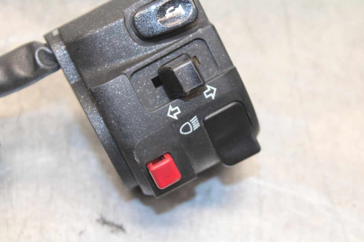 12-17 KAWASAKI ER-6N Z650 LEFT CLIP ON HANDLE HORN SIGNALS SWITCH BB607