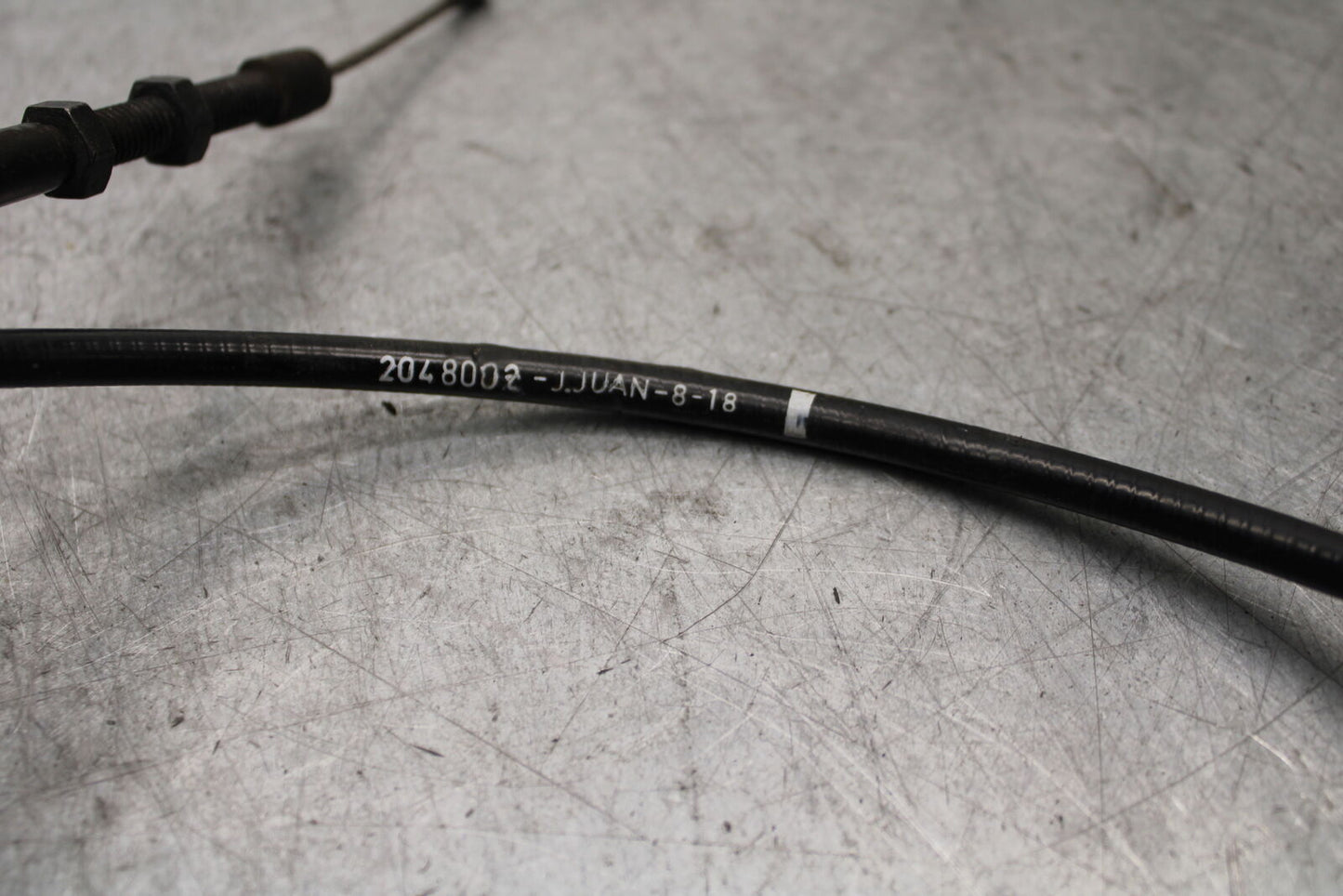 19-21 TRIUMPH SPEED TWIN 1200 CLUTCH CABLE LINE T2048002 BB653
