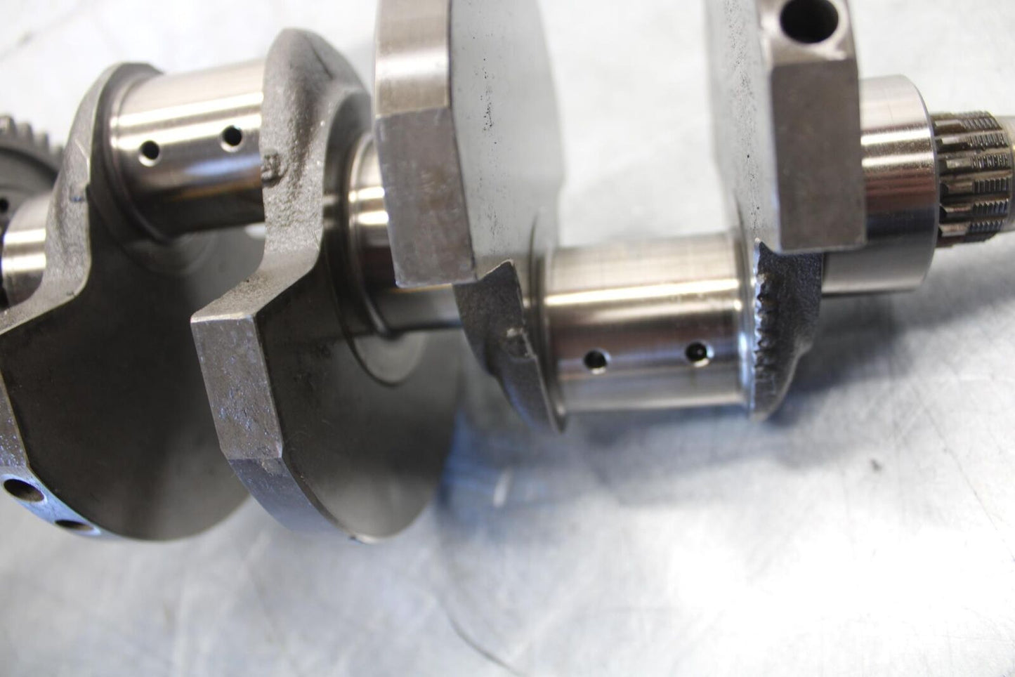 2010 Aprilia RSV1000R ENGINE MOTOR CRANKSHAFT CRANK SHAFT BB513