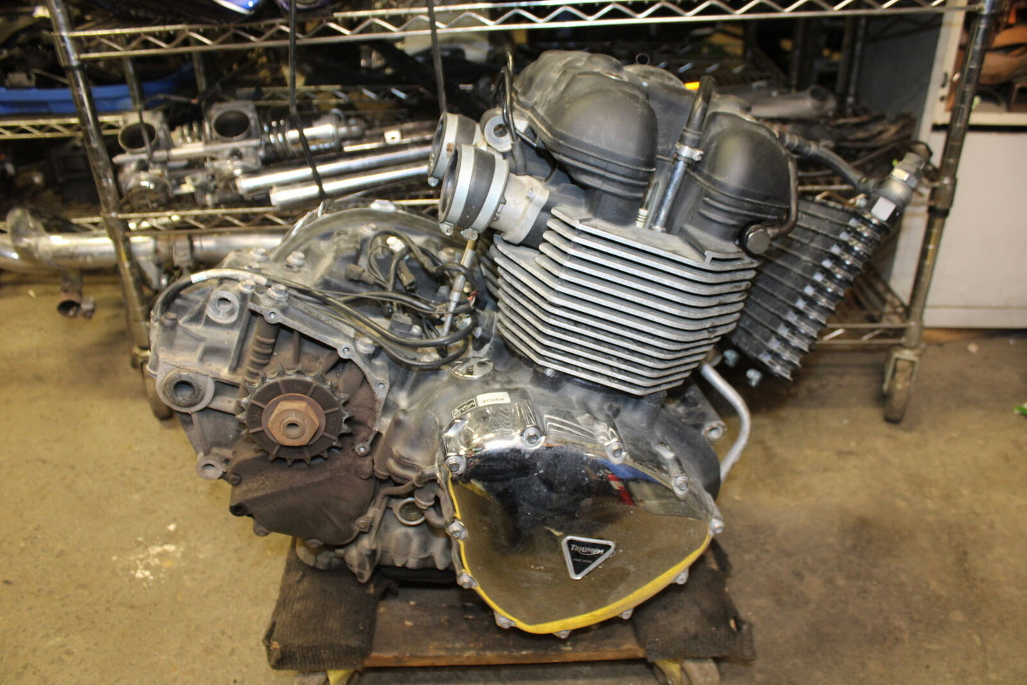 14-16 TRIUMPH AMERICA LT ENGINE MOTOR BB720
