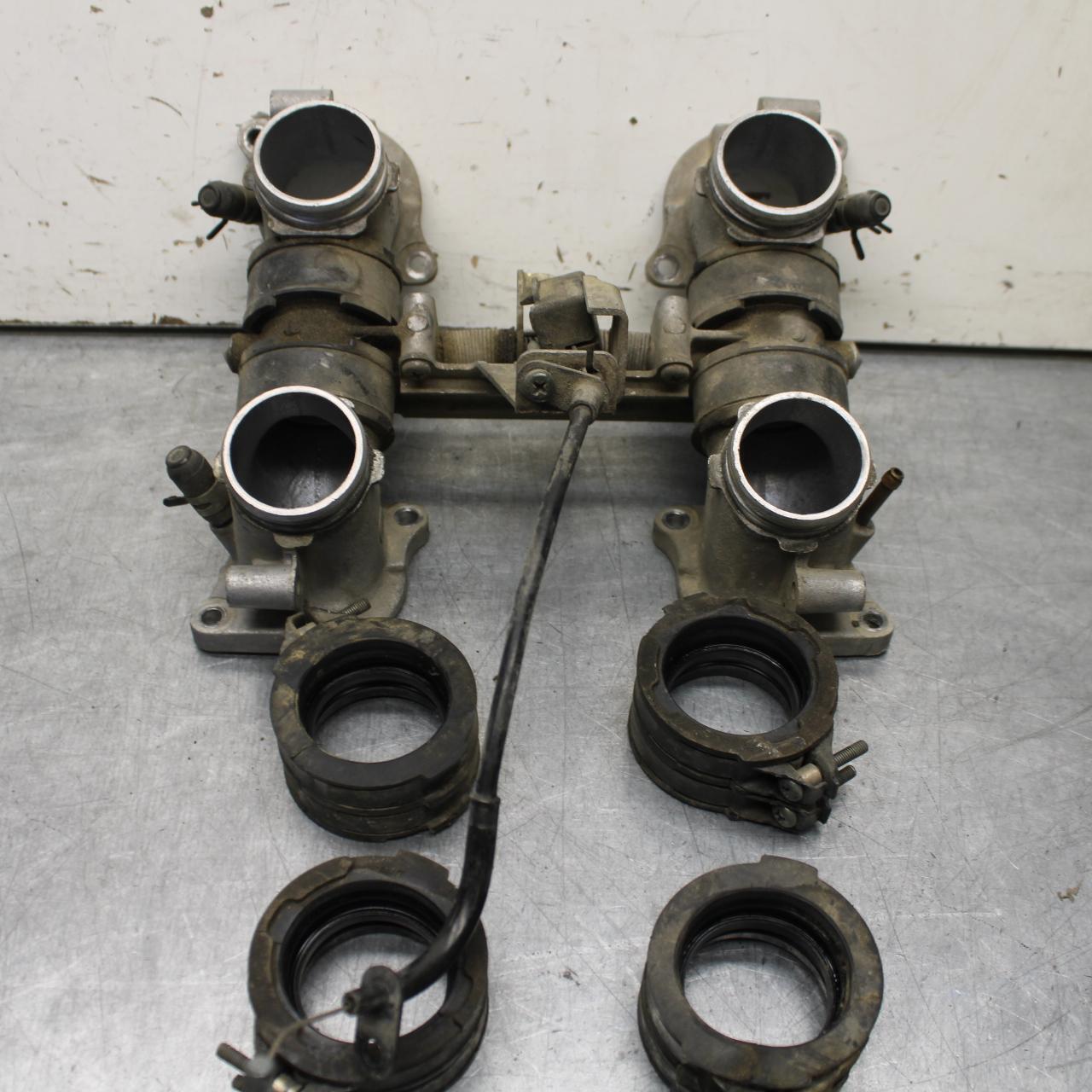 93-07 YAMAHA VMAX 1200 AIRBOX INTAKE VELOCITY V-BOOST STACKS BB634