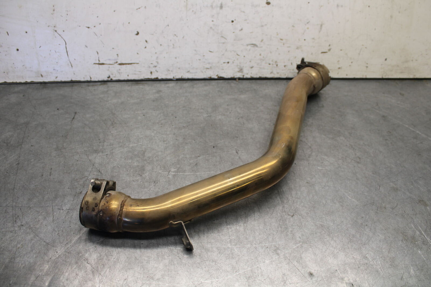07-08 TRIUMPH DAYTONA 675 EXHAUST MIDPIPE MID MIDDLE PIPE BB685