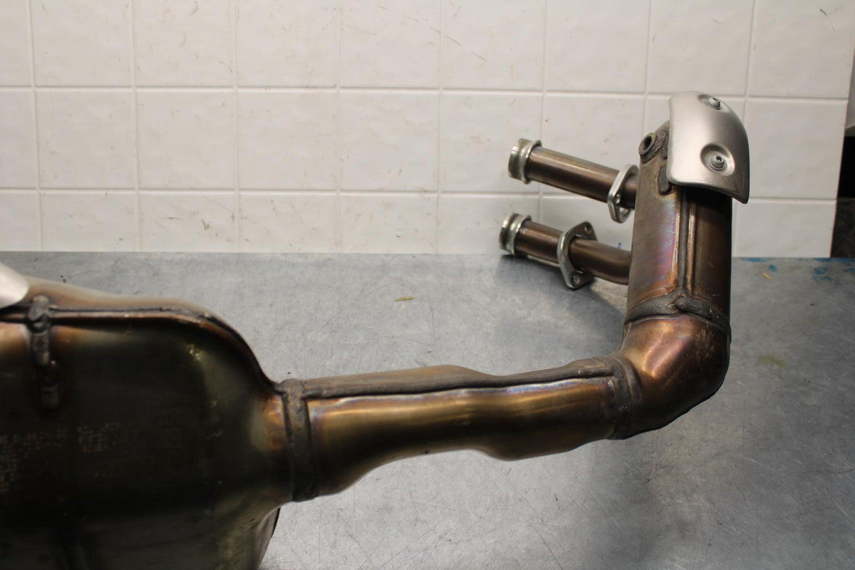 22-23 YAMAHA YZF R7 FULL EXHAUST SYSTEM HEADERS PIPE MUFFLER BB583