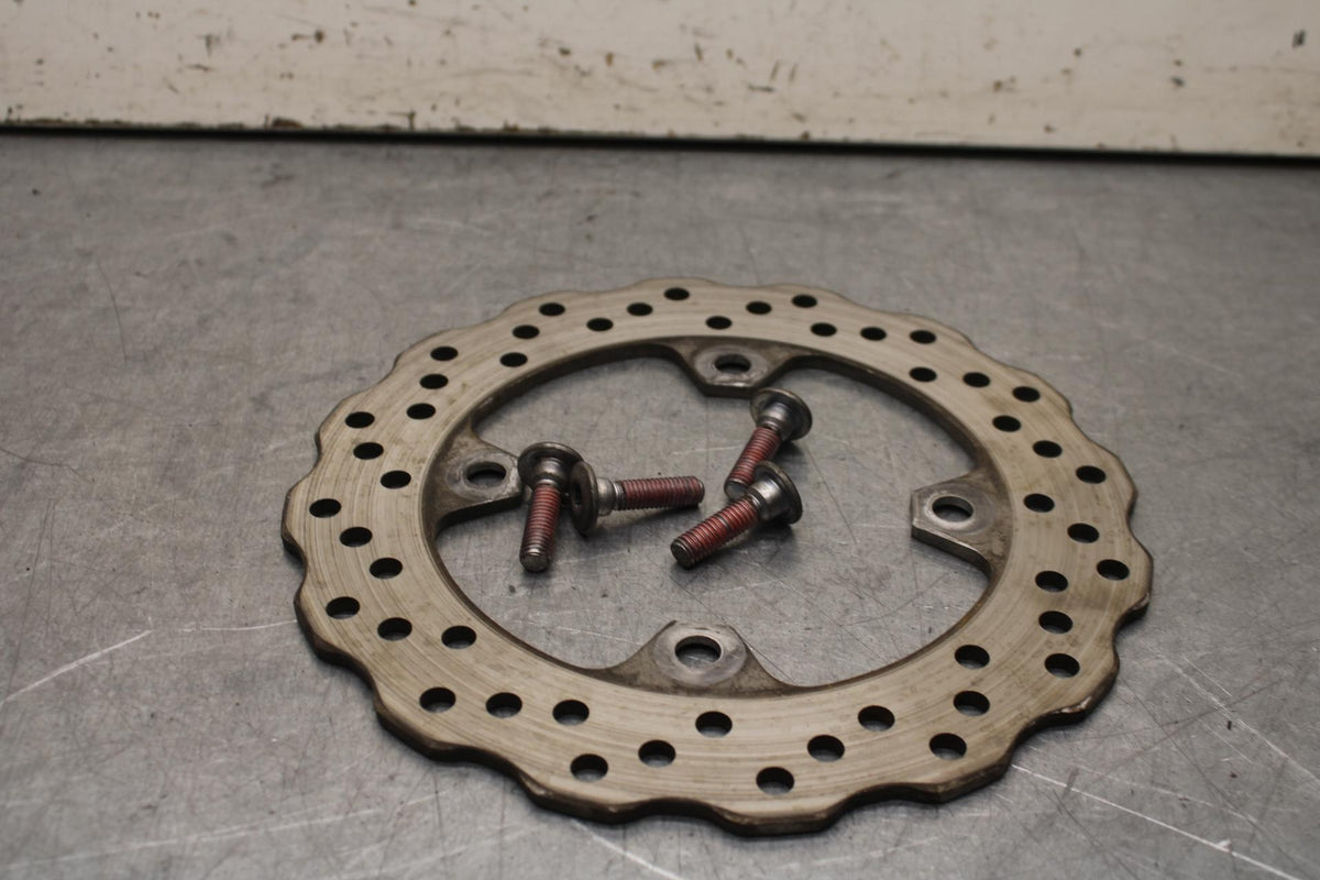 09-12 KAWASAKI NINJA ZX6R REAR ROTOR BACK BRAKE DISC 41080-0040 BB640