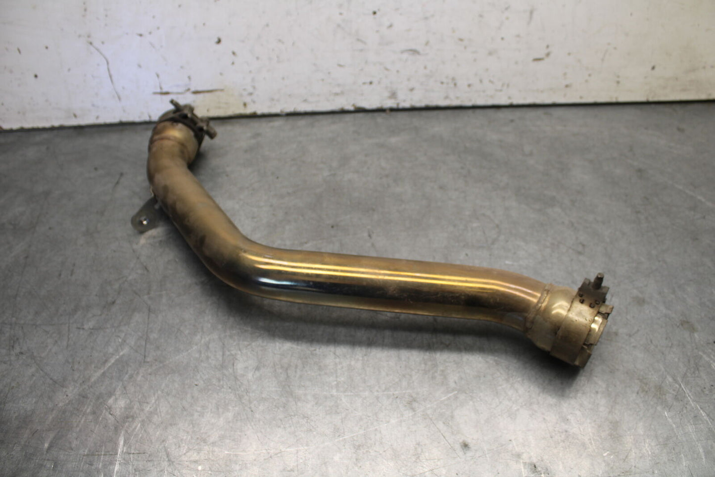 07-08 TRIUMPH DAYTONA 675 EXHAUST MIDPIPE MID MIDDLE PIPE BB685