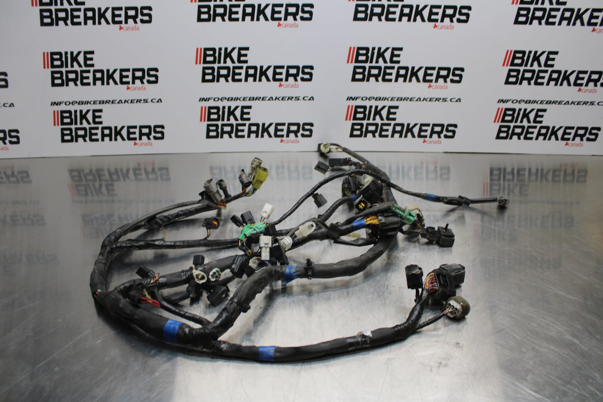 11 SUZUKI GSXR1000 MAIN ENGINE WIRING HARNESS MOTOR WIRE LOOM BB142