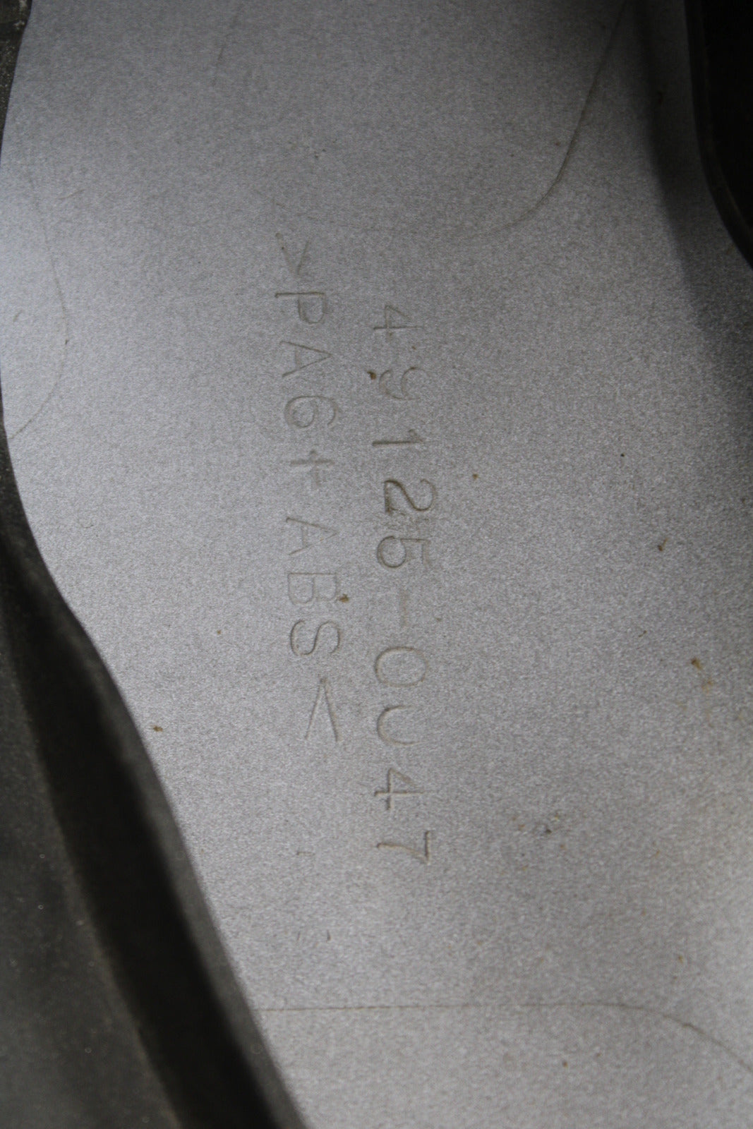 12-13 KAWASAKI Z1000 RIGHT FRONT UPPER MID SIDE FAIRING COWL PLASTIC BB743