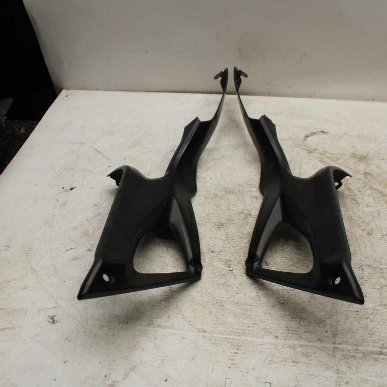 08-10 DUCATI 848 RIGHT LEFT GAS FUEL TANK PANELS COVERS TRIM SET COWLS BB369