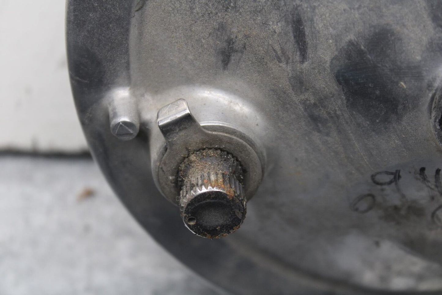 97-03 HONDA SHADOW ACE 750 VT750C REAR BACK DRUM BRAKE HUB CALIPER BB618