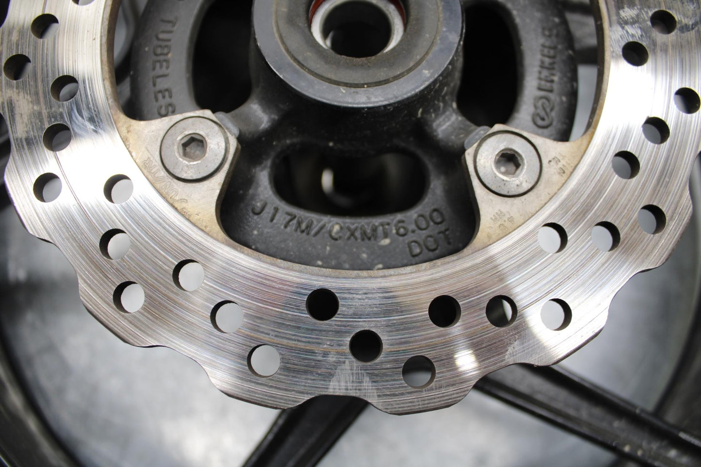 2008 Kawasaki Ninja ZX10R ZX1000E REARWHEEL RIM ROTOR BACK BRAKE DISC BB524