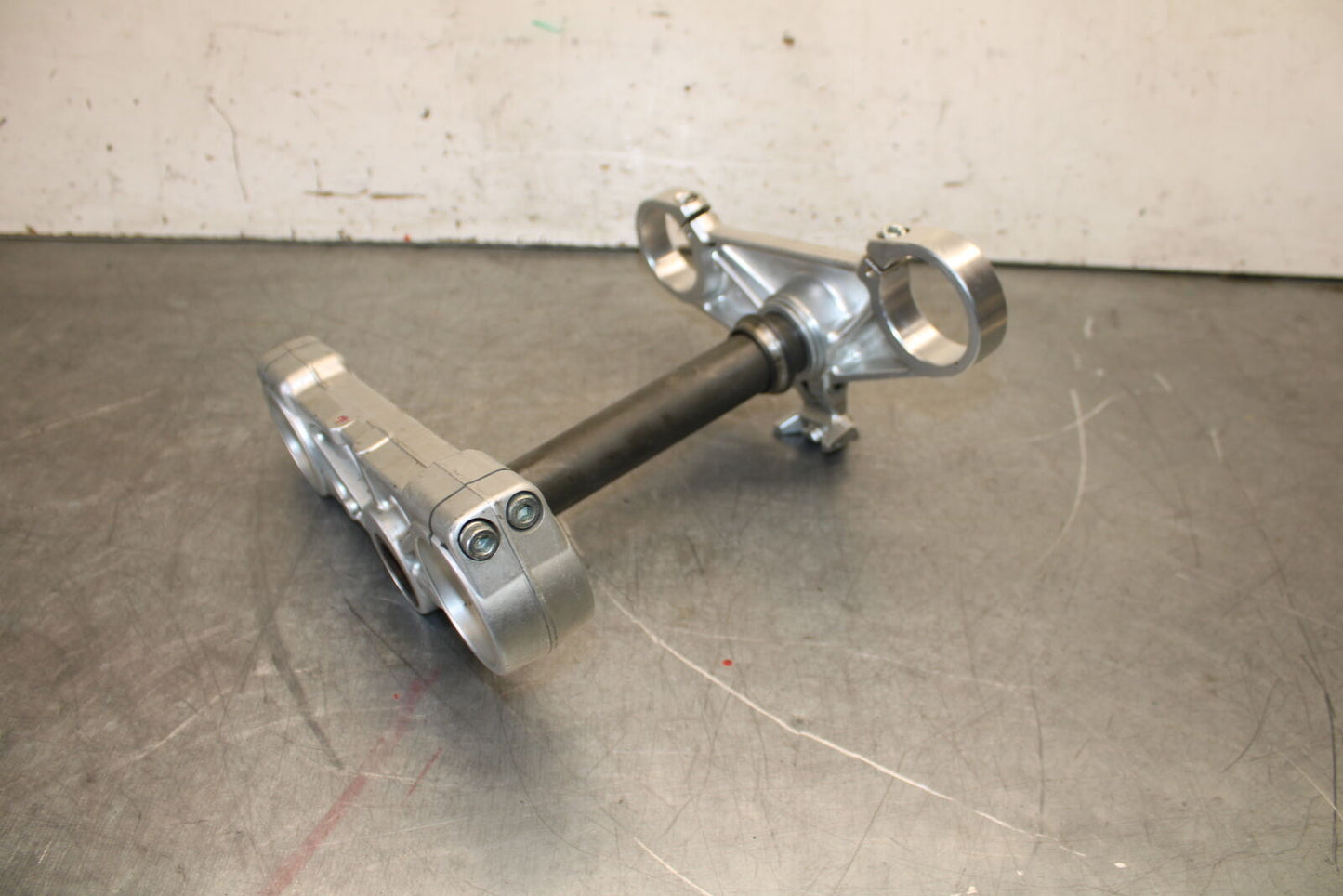 08-10 DUCATI 848 FRONT FORKS CLAMP TRIPLE TREE STEM SET BB705