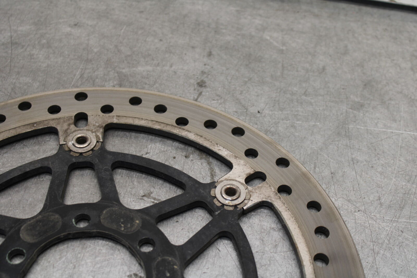 06-07 DUCATI MONSTER 695 FRONT LEFT RIGHT BRAKE ROTORS DISCS BB674