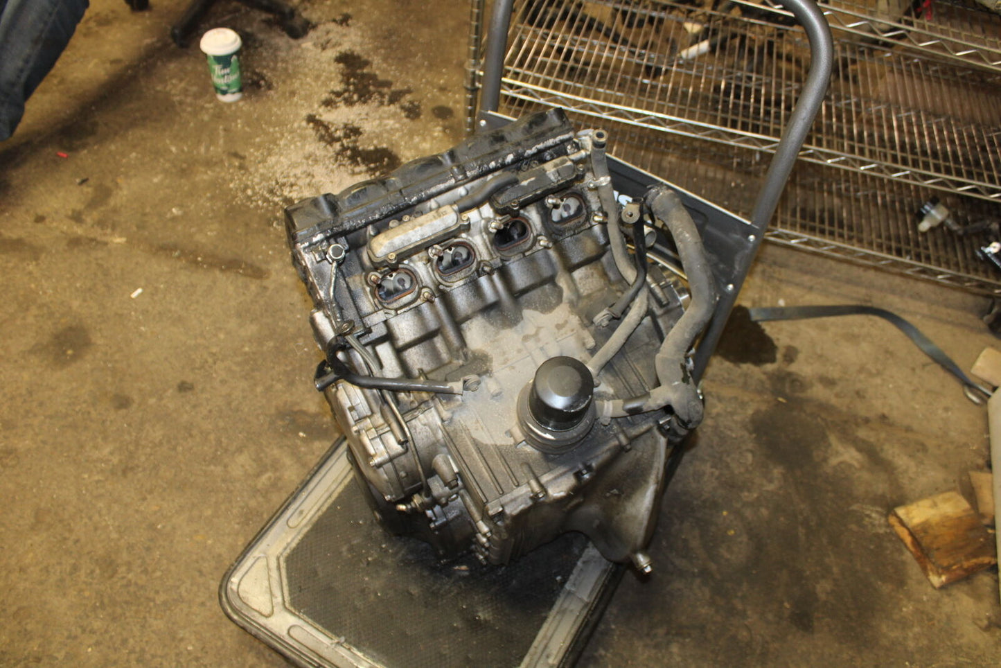 03-04 TRIUMPH DAYTONA 600 ENGINE MOTOR BB745