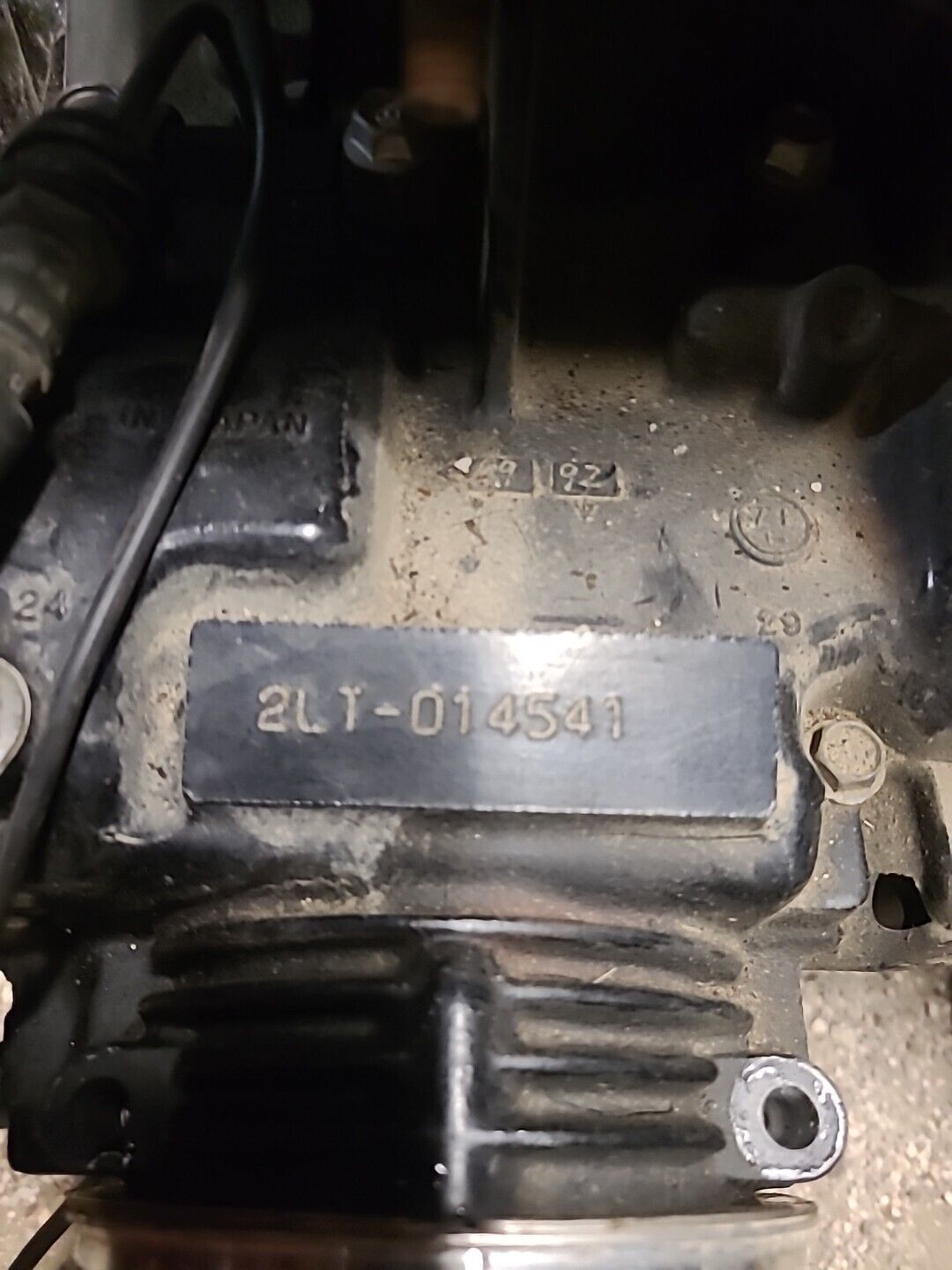 1998 Yamaha Vmax 1200 VMX1200 ENGINE MOTOR BB620