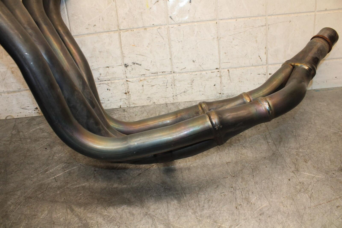 2001 02 03 04 Suzuki GSXR1000 EXHAUST HEADER PIPES MANIFOLD #B 14100-40F00 BB541