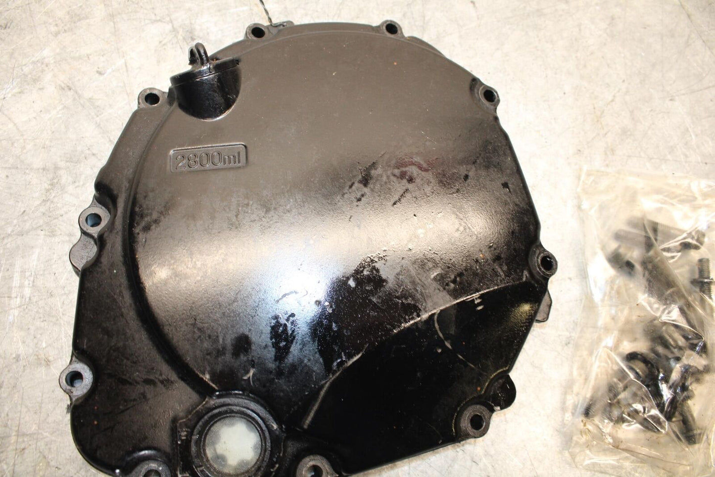 2001 Suzuki GSXR1000 CLUTCH SIDE ENGINE MOTOR COVER 11340-40F00 BB52