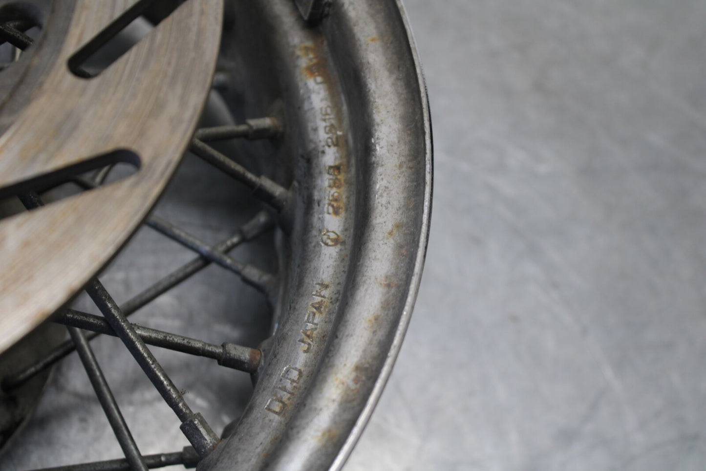 99-00 YAMAHA V STAR 1100 REAR WHEEL BACK RIM BB711