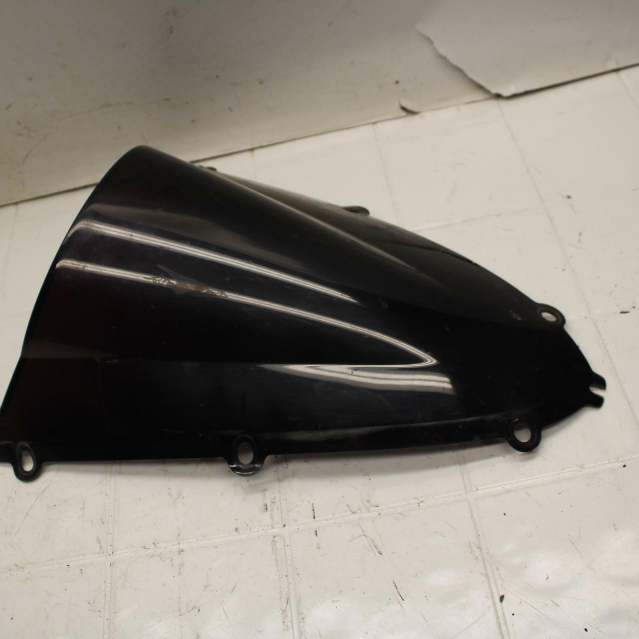 98-99 YAMAHA YZF R1 DOUBLE BUBBLE SMOKE FRONT WINDSHIELD WINDSCREEN BB08