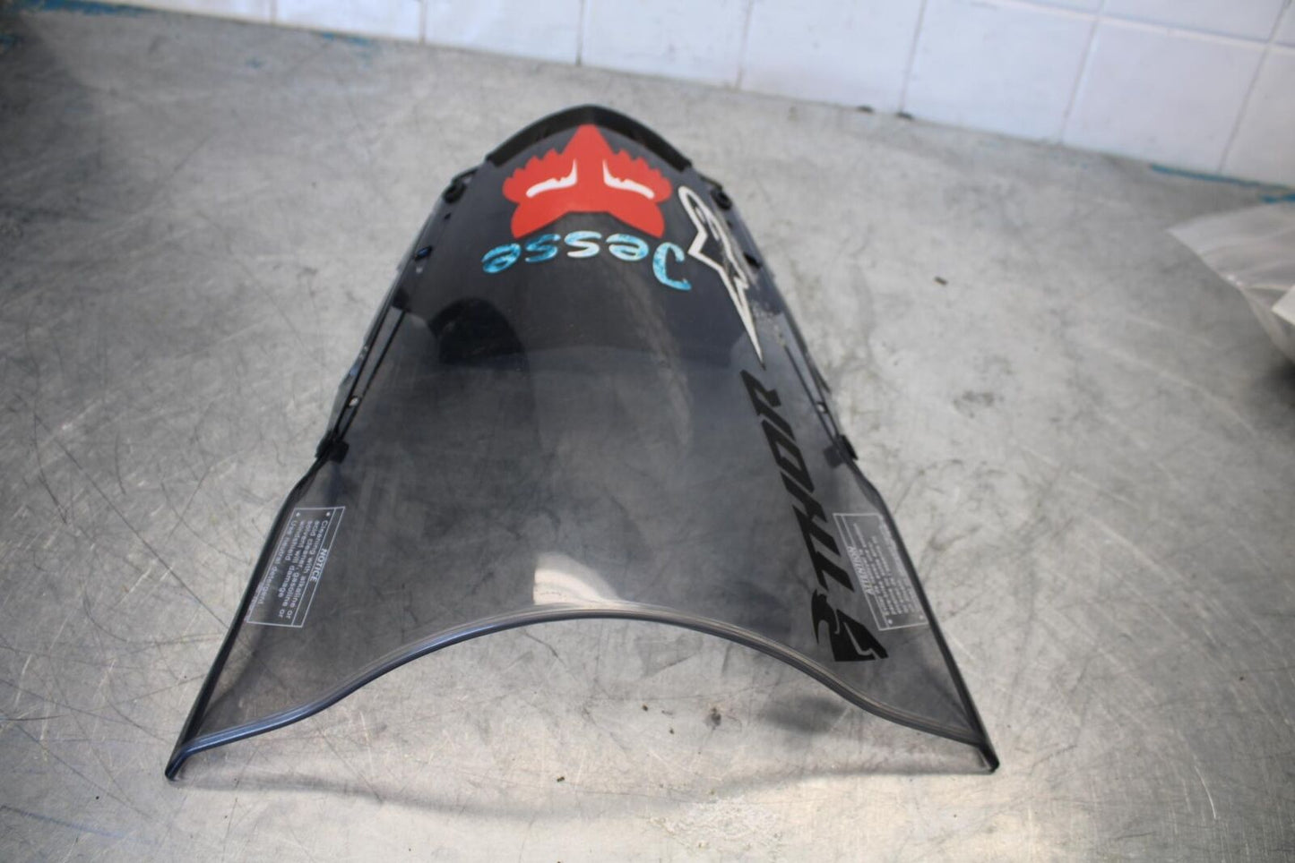 17-18 YAMAHA YZF R3 FRONT WINDSHIELD WINDSCREEN BB438