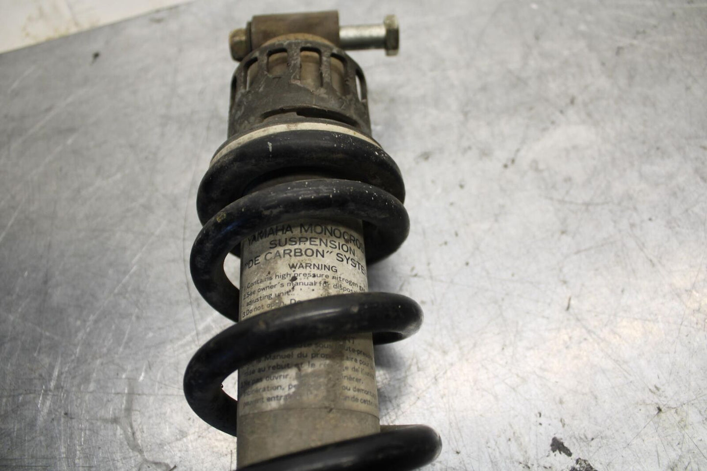 89-90 YAMAHA FZR600 REAR SHOCK ABSORBER SUSPENSION 3HE-22210-10-00 BB76