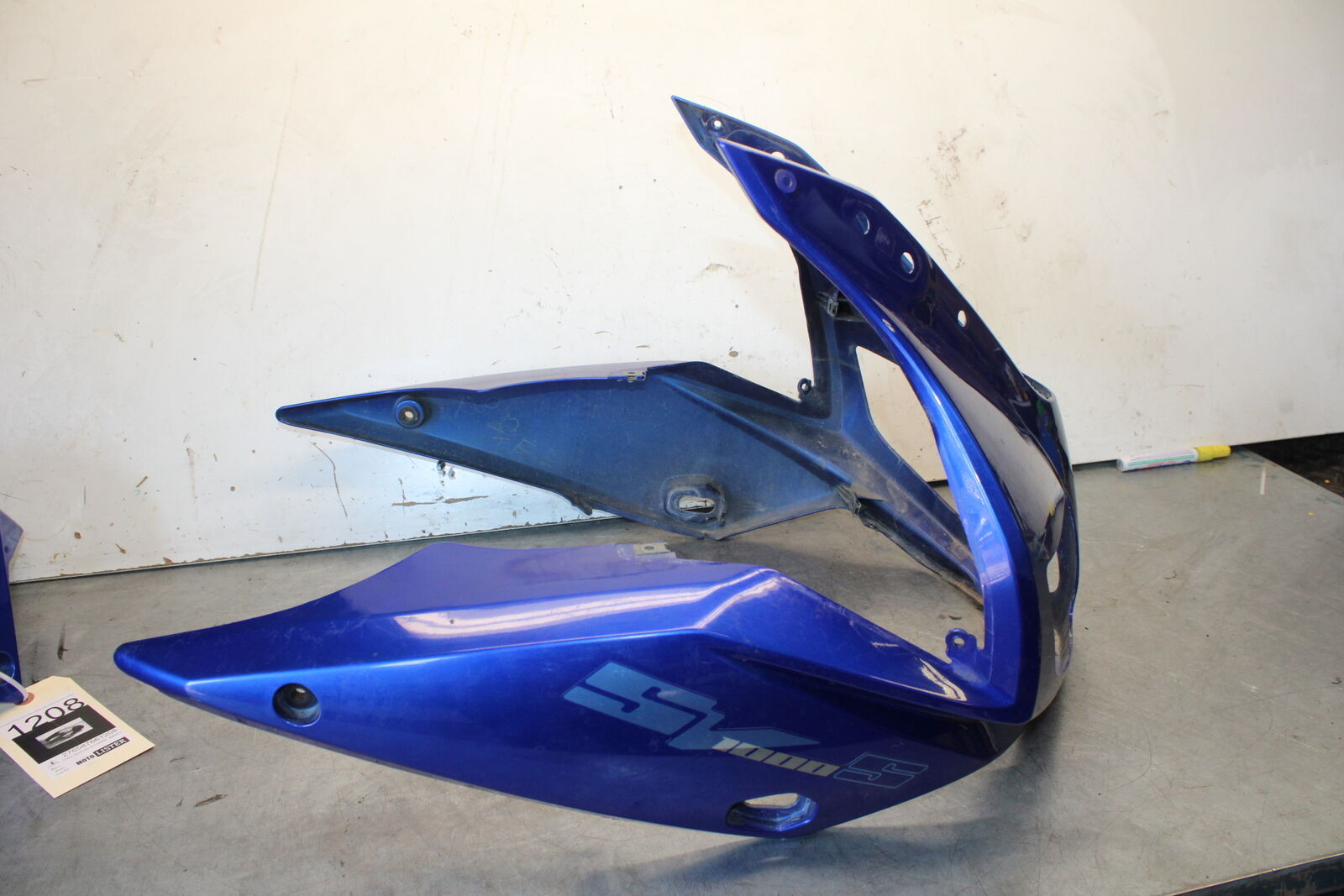 03-07 SUZUKI SV1000S FRONT UPPER NOSE FAIRING COWL SHROUD 94401-16G00-YC2 BB657
