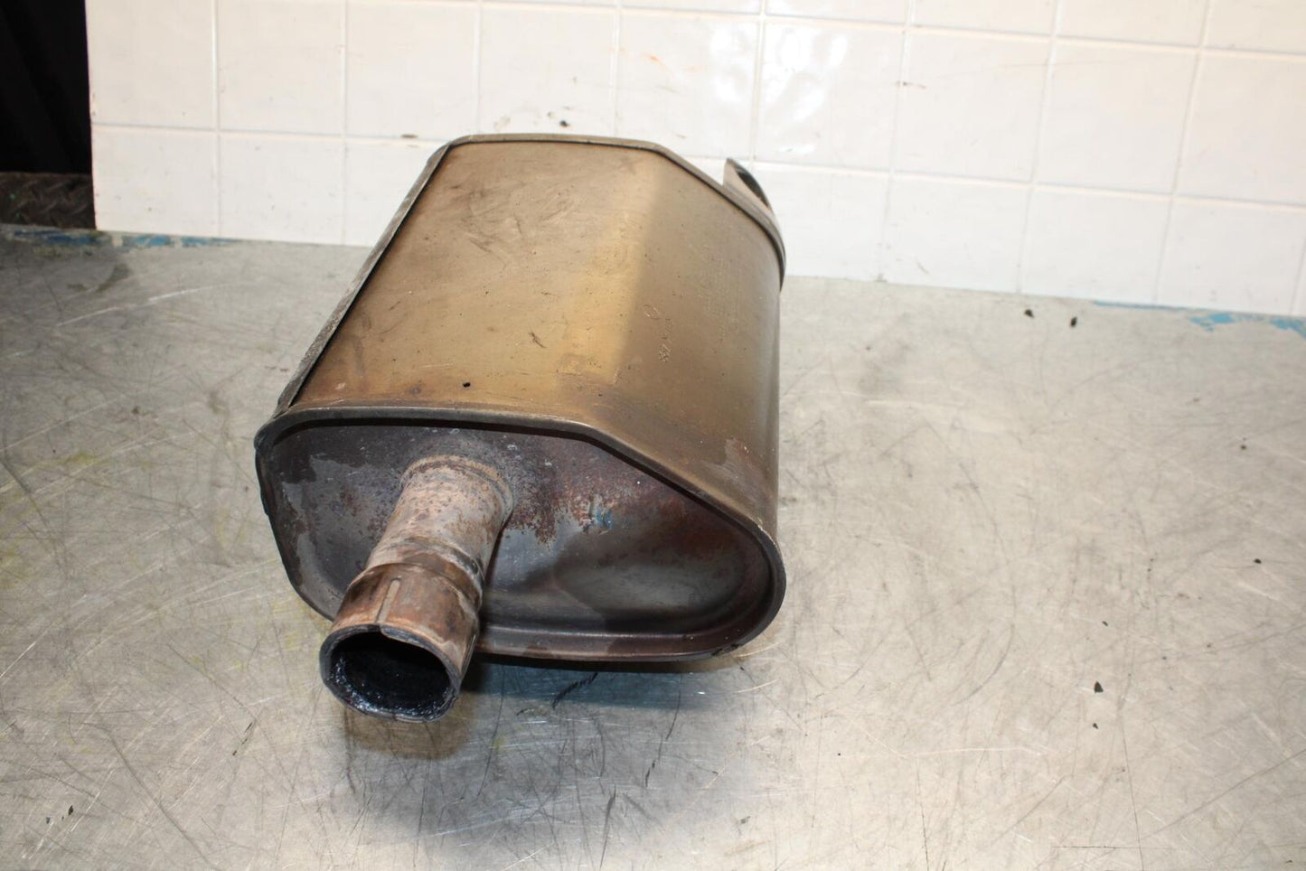 06-07 KAWASAKI NINJA 650R RIGHT EXHAUST PIPE MUFFLER SLIP ON CAN SILENCER BB446