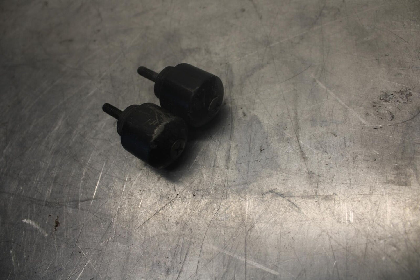 00-01 HONDA RVT1000R SP1 RC51 HANDLEBAR END CAPS WEIGHTS BB461